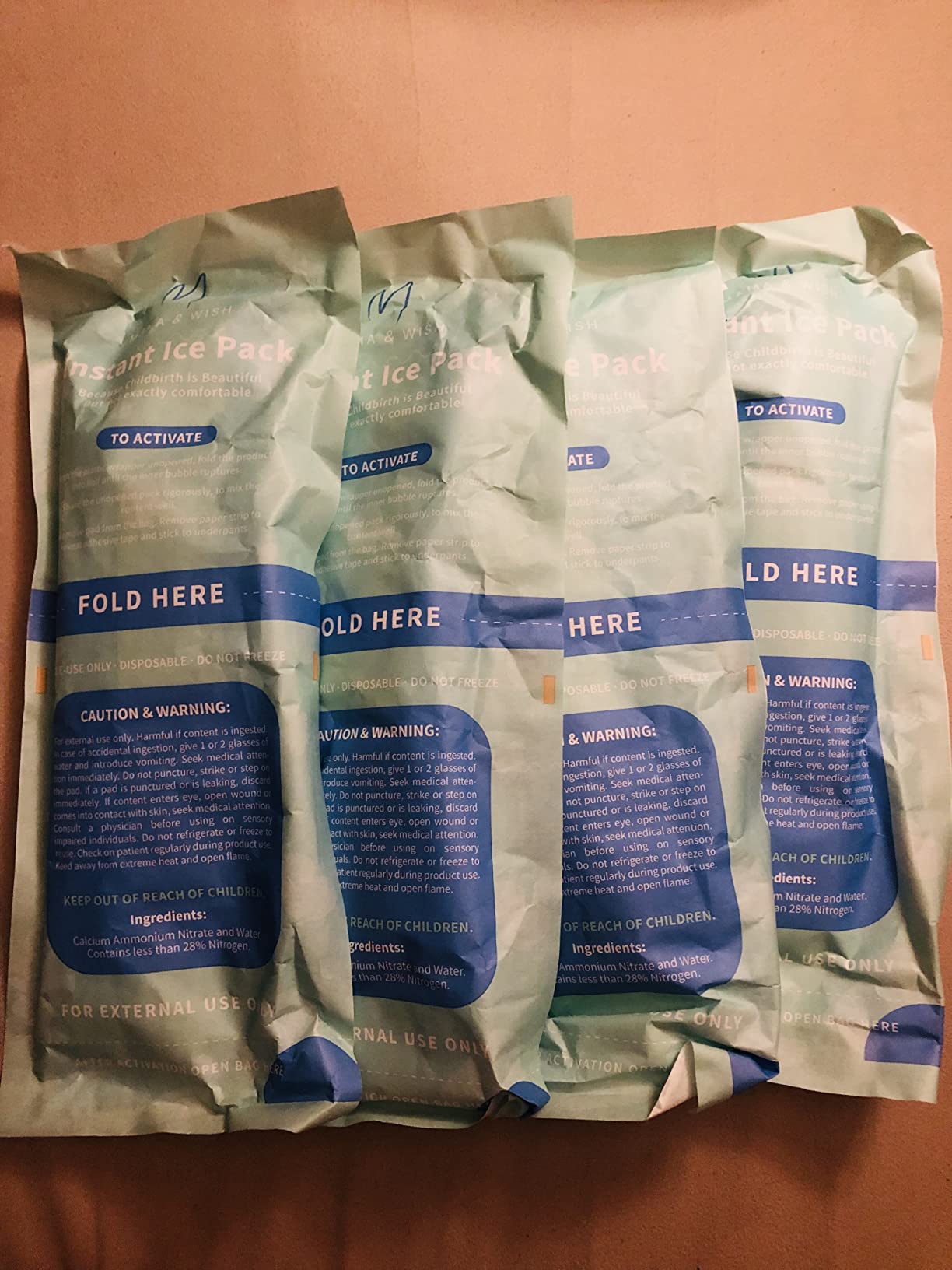Mama & Wish Postpartum Essentials Kit, 14-Piece | Labor & Delivery Gown customer photo 2