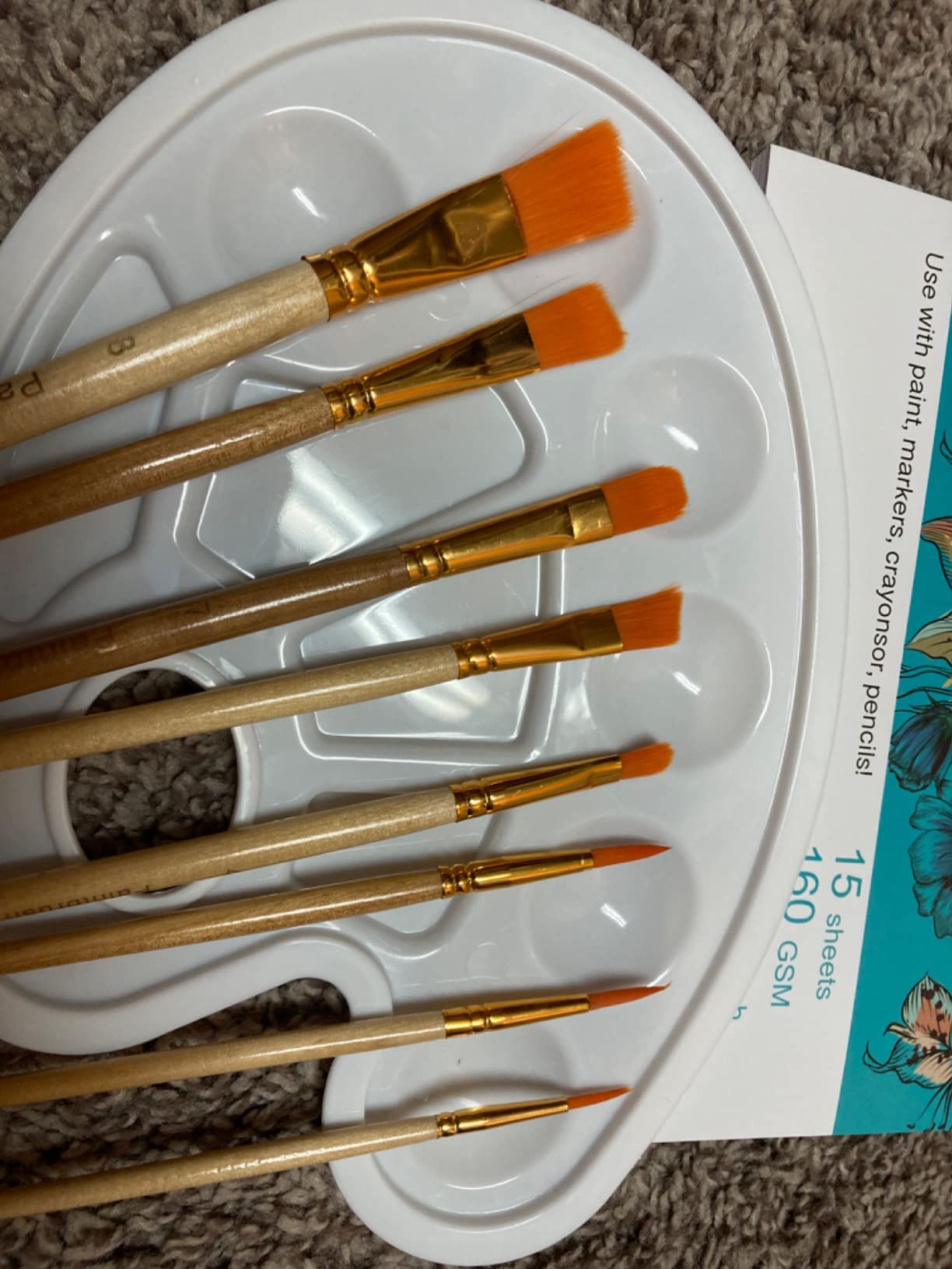 koseibal Acrylic Paint Set for Kids & Adults, Art Supplies Kit with Canvas customer photo 1