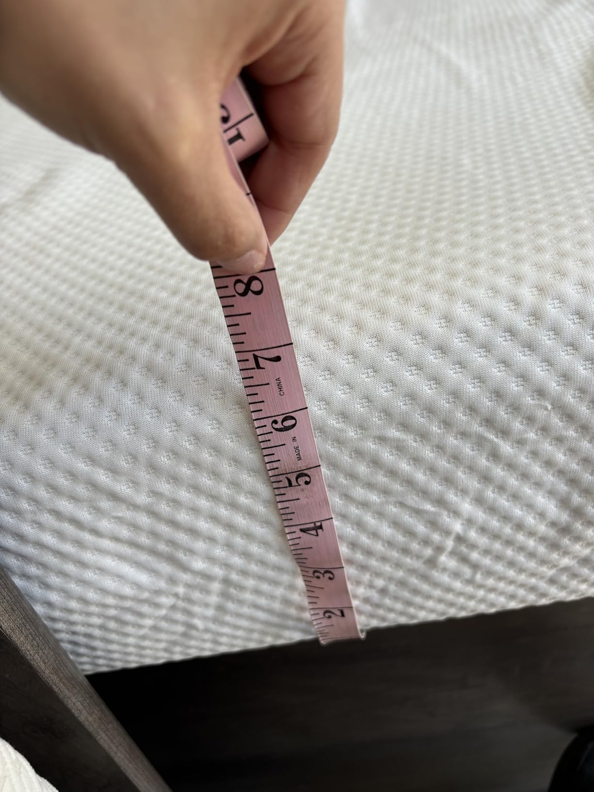 NapQueen 8 Inch Twin Size Mattress, Bamboo Charcoal Memory Foam Mattress, Bed in a Box customer photo 2