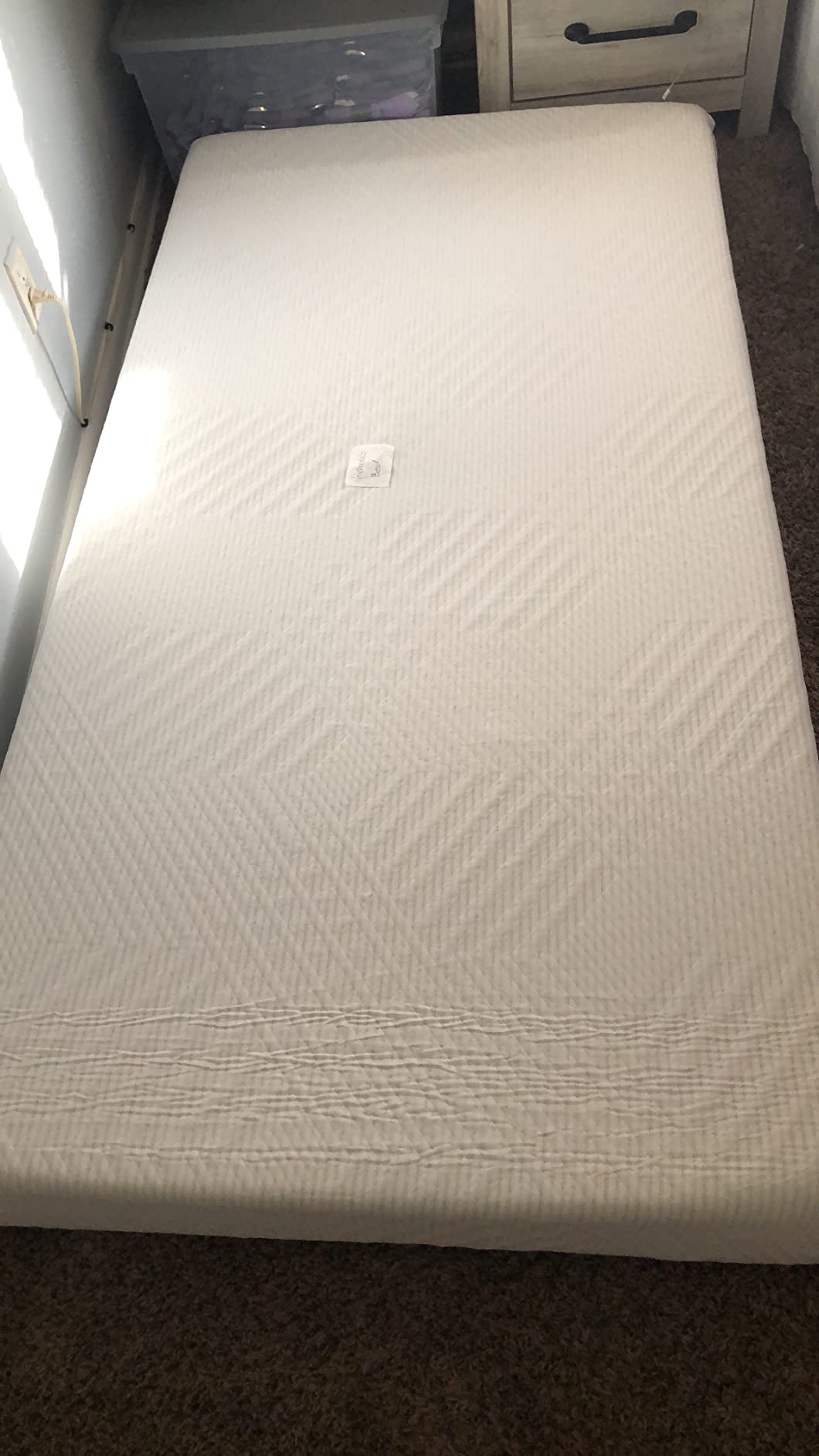 MLILY EGO 6 Inch Twin Mattress - Green Tea Memory Foam, Cooling Gel, Fiberglass-Free, CertiPUR-US Certified, for Kids, Bunk Beds, Trundle & Daybeds customer photo 2