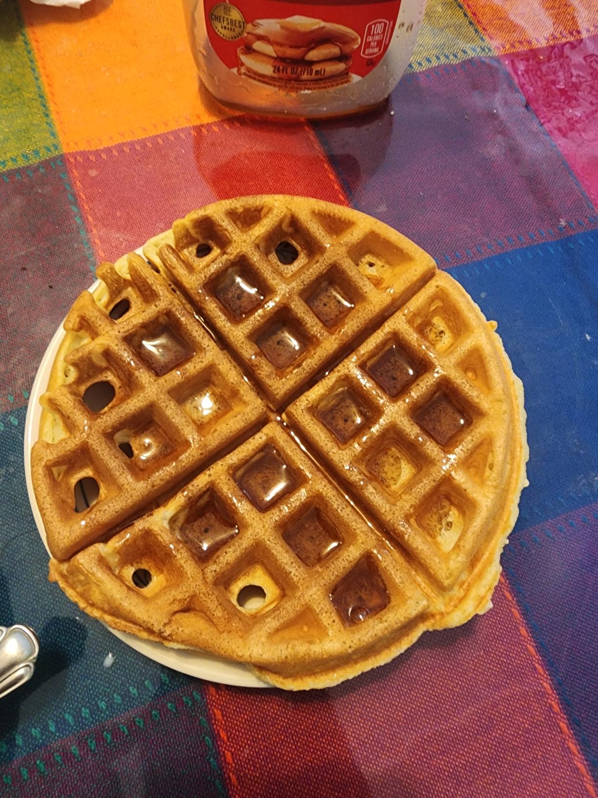Waffle Maker, 1400W Double Belgian Waffle Iron 180° Flip, 8 Slices in 3 Mins, Rotating & Nonstick Plates, Anti-Scald, Removable Drip Tray Easy to Clean, Cool Touch Handle, Space-Saving Storage(Black) customer photo 1