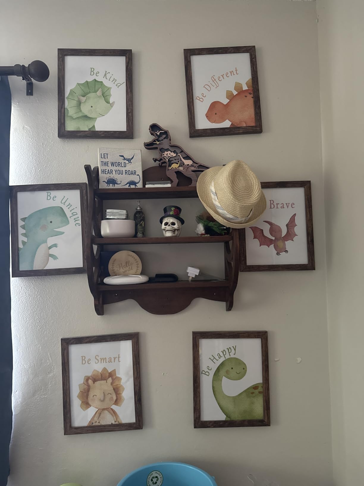LOVEDMORE Baby Safari Nursery Wall Decor | Animal Wall Art Prints Set of 6 Posters | Jungle Nursery Room Decor for Baby Kids (UNFRAMED 8x10 Inch) customer photo 1