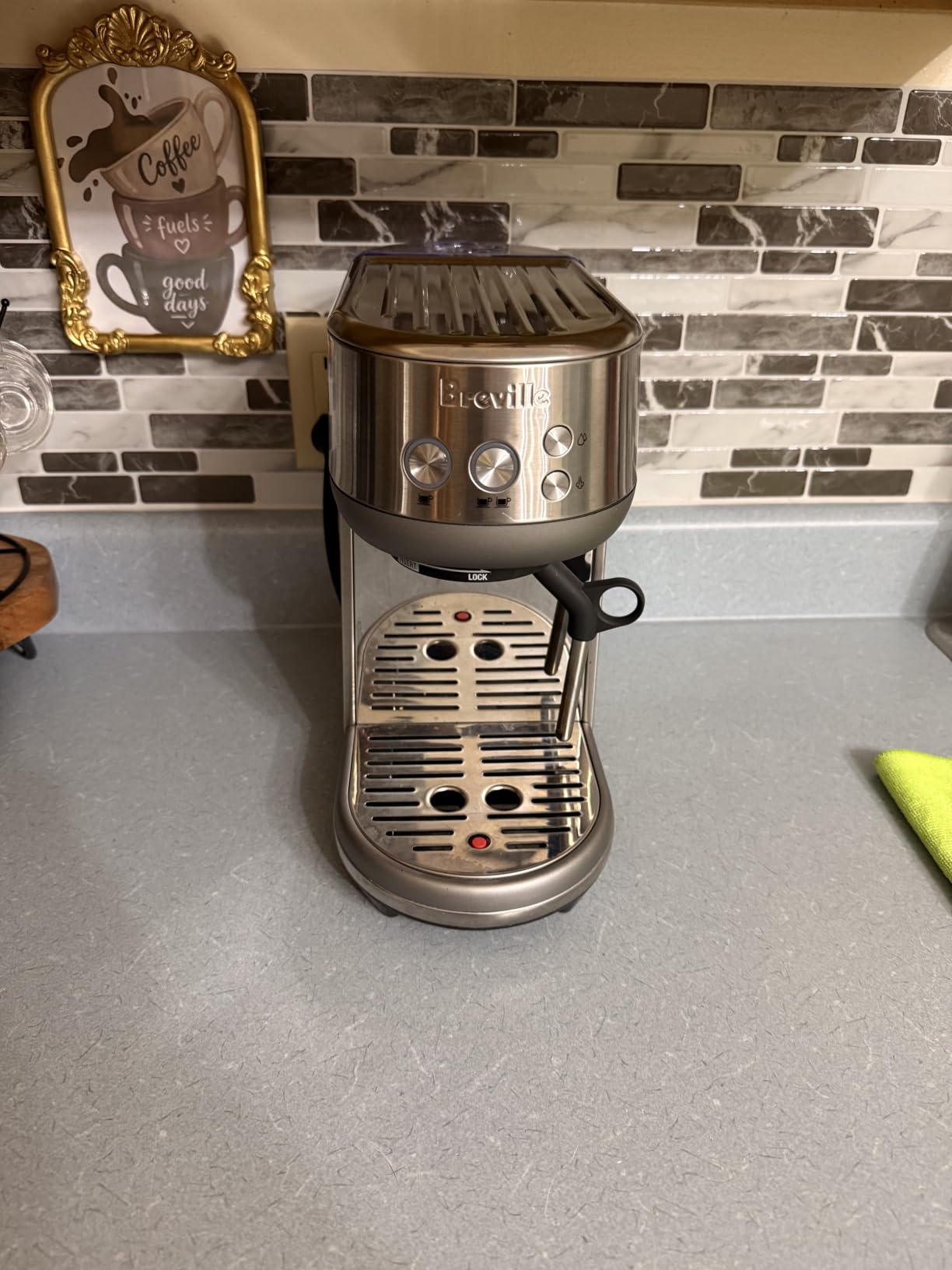 Breville BES450BSS Bambino Espresso Machine, Brushed Stainless Steel customer photo 2