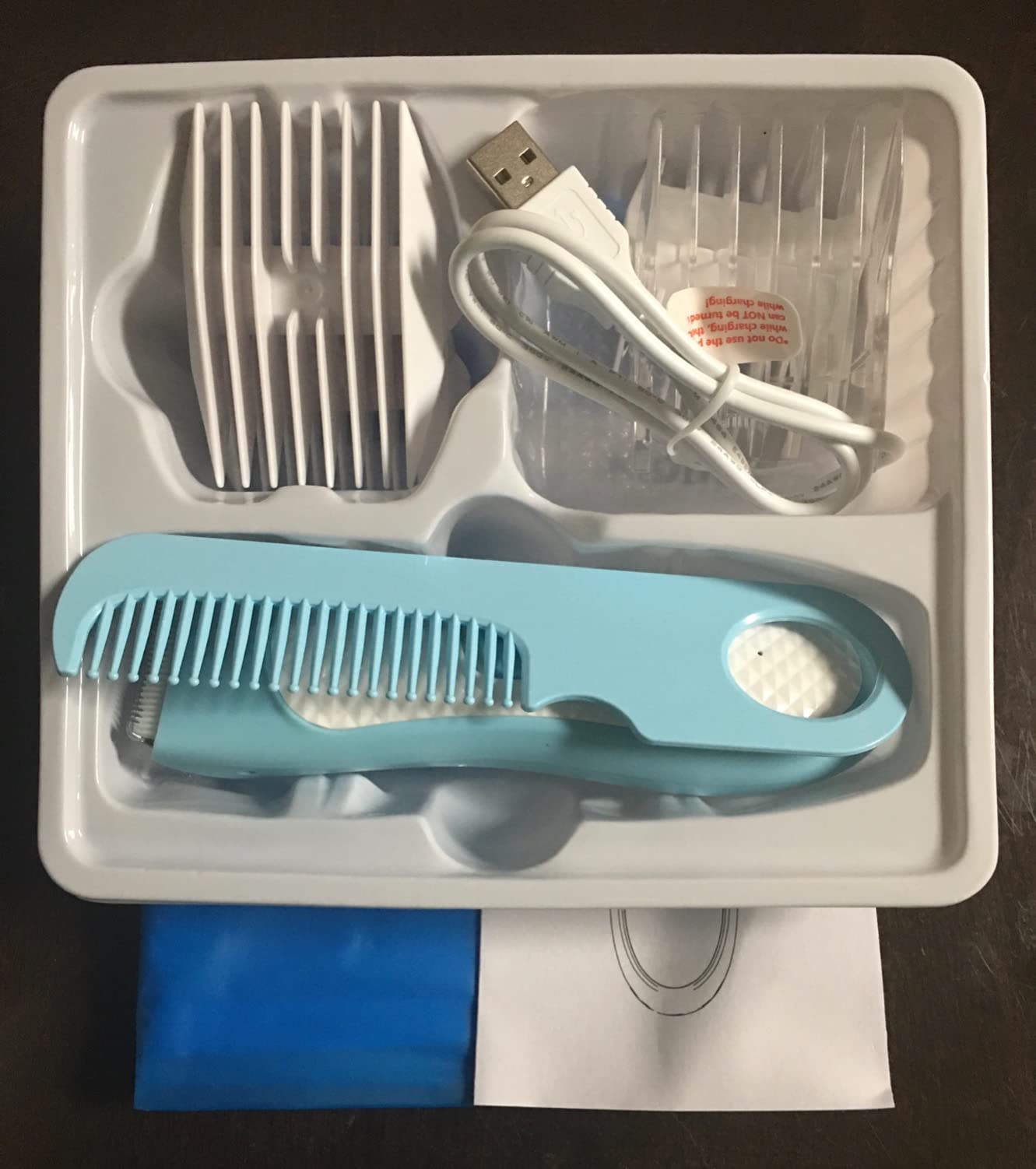 KIDIRA Baby Hair Clippers Quiet Hair Trimmer for Kids Toddler customer photo 1