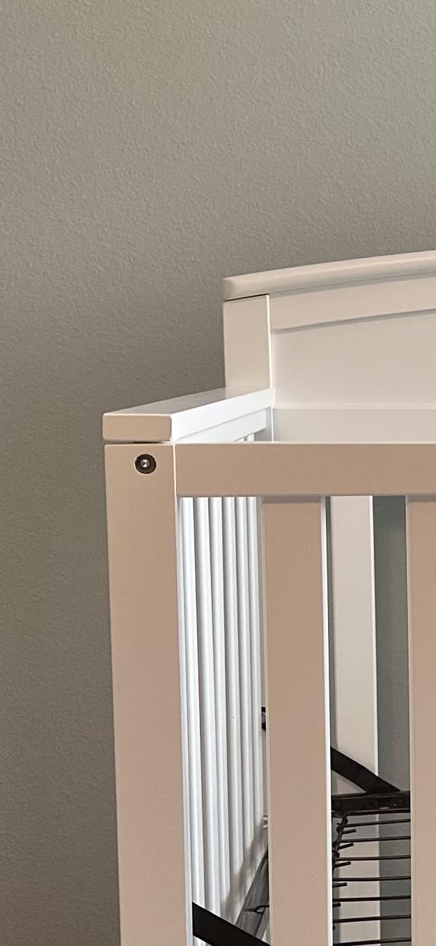 Graco Benton 5-in-1 Convertible Crib with Drawer, Pebble Gray customer photo 2