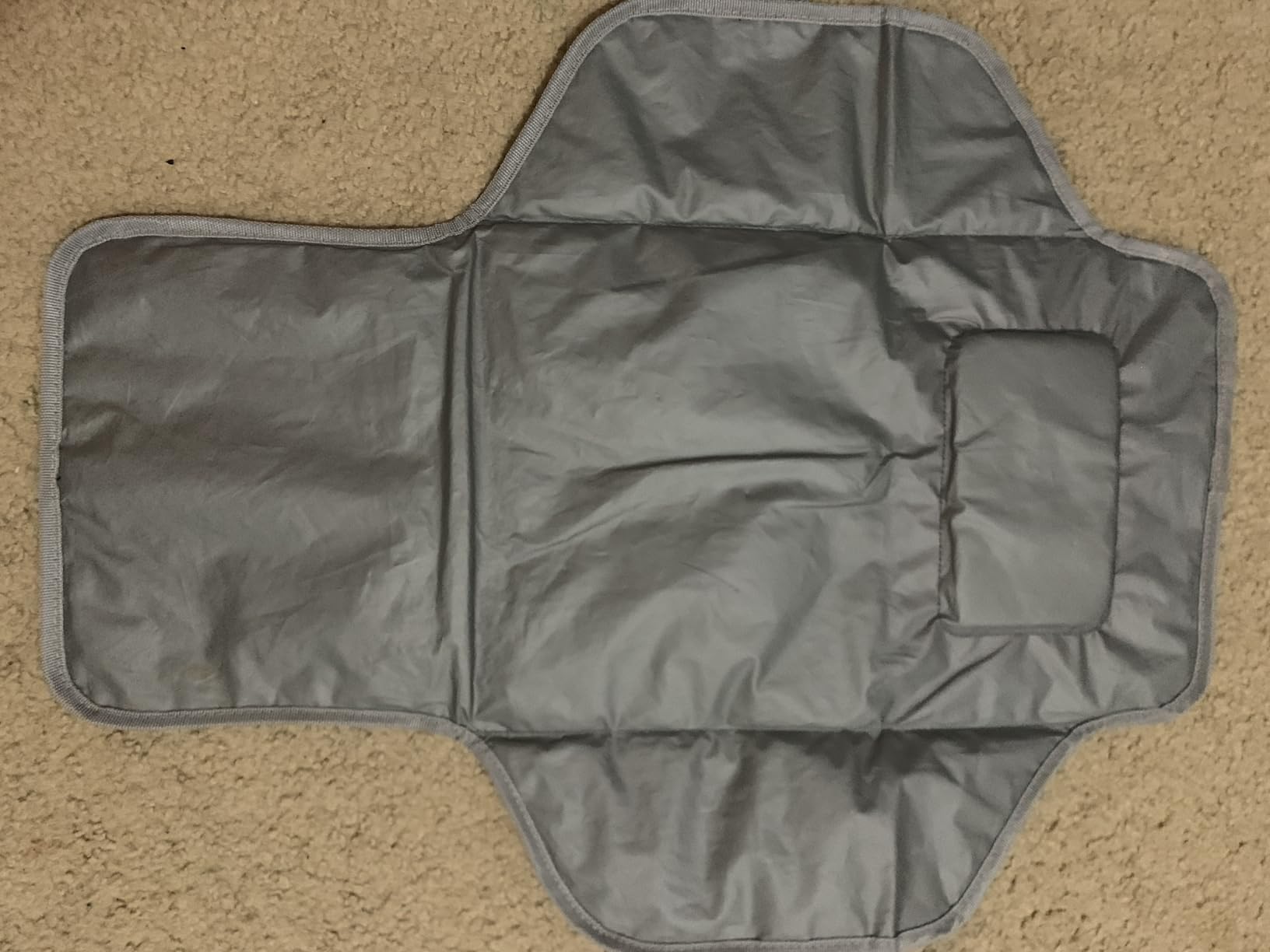 Portable Changing Pad — Foldable Travel Diaper Changing Mat, One-Hand Open Waterproof Baby Changer for On-the-Go Moms, Fits Diaper Bag (Cute Elephant) customer photo 2