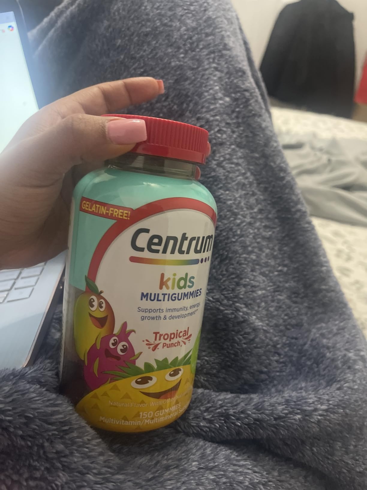 Centrum Kids Multivitamin Gummies, Tropical Punch Flavor, 150 Tablets customer photo 2