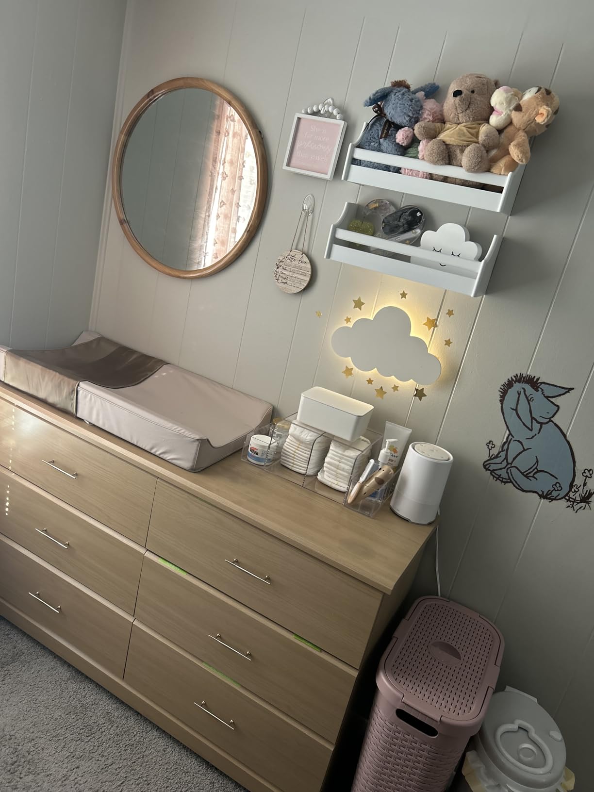 KALEOLI Cloud Night Light for Nursery Decor - Newborn & Toddler Night Light customer photo 2
