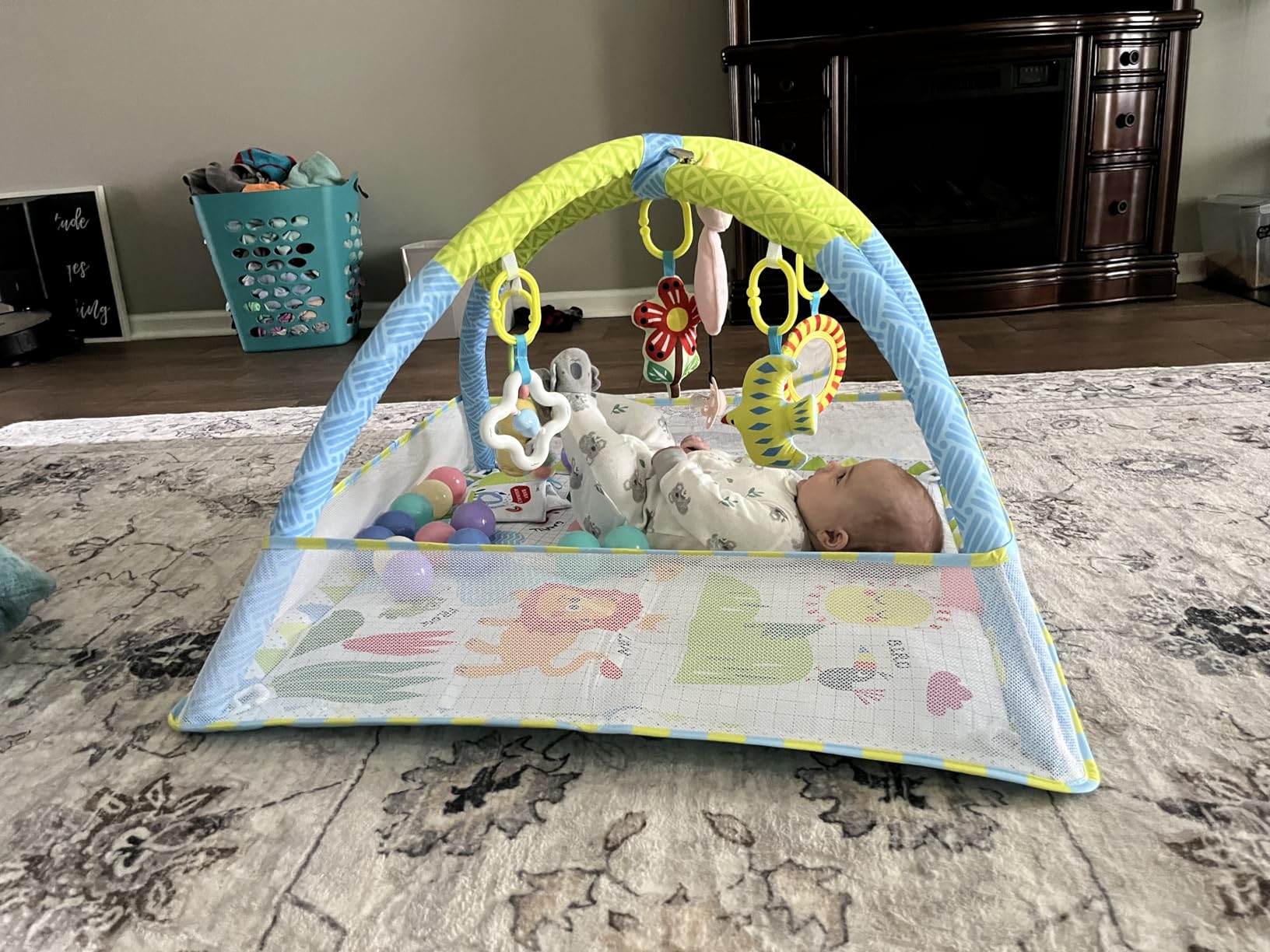Dr.Rapeti Baby Play Mat, Baby Play Gym, Playmat & Floor Gyms, Baby Ball Pit customer photo 2