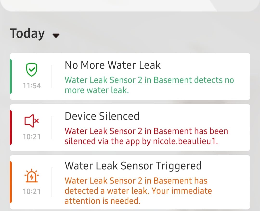X-Sense Wi-Fi Water Leak Detector Kit, 120 dB, 3 Sensors + Base, SWS54 customer photo 1