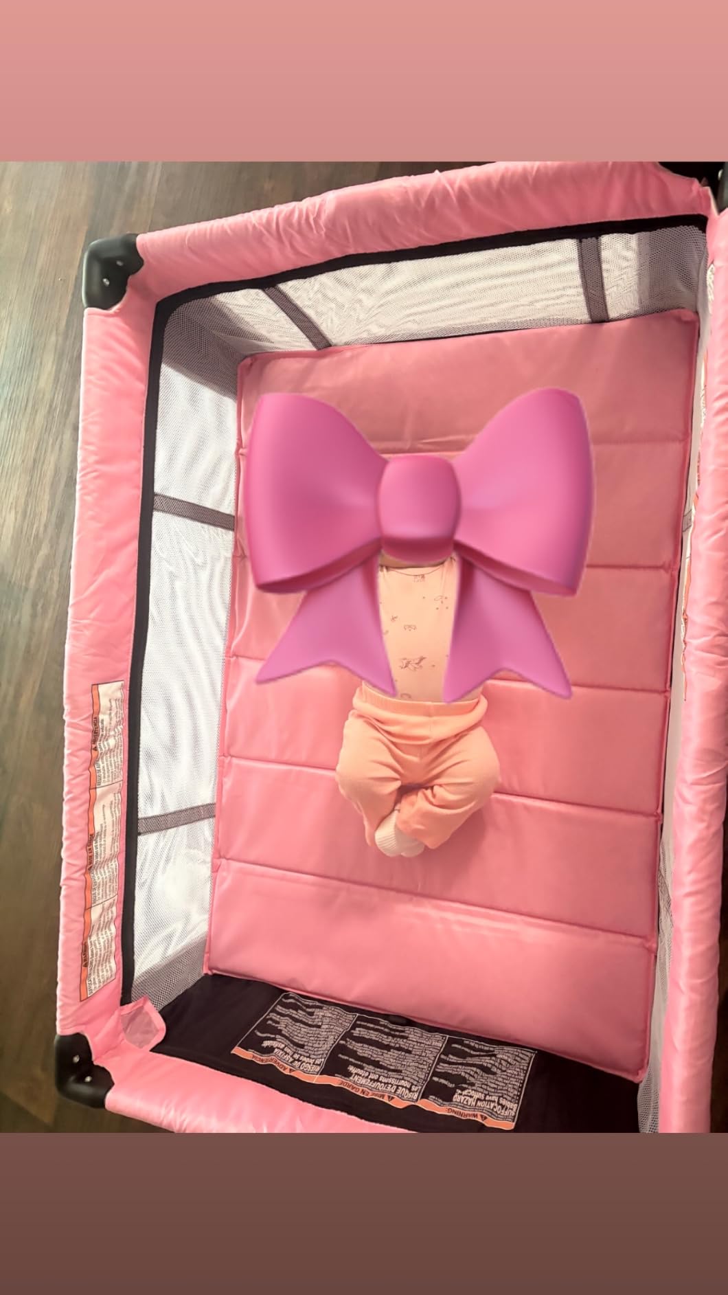 Dream On Me Zazzy Portable Baby Playard with Bassinet, Travel Carry Bag customer photo 2