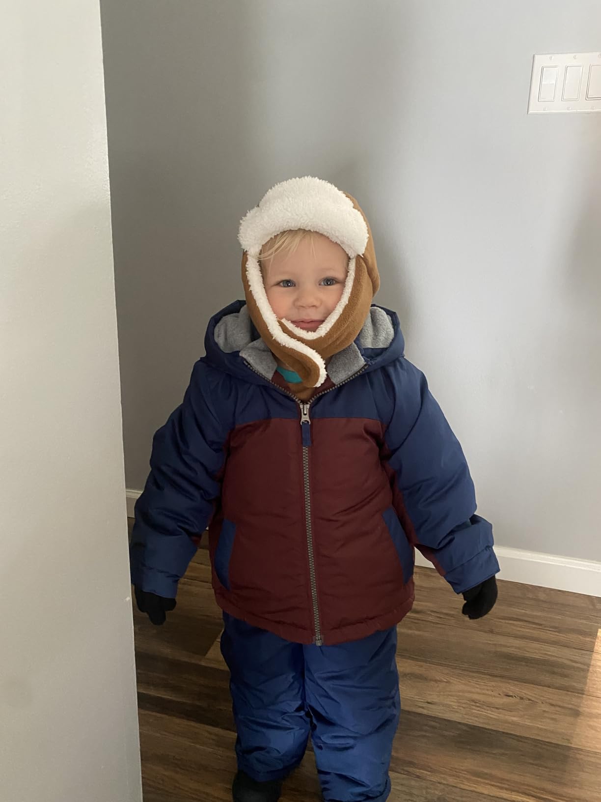 Simple Joys by Carter's Boys' 2-piece Snowsuit Set Winter Jacket and Skibib Pants customer photo 2