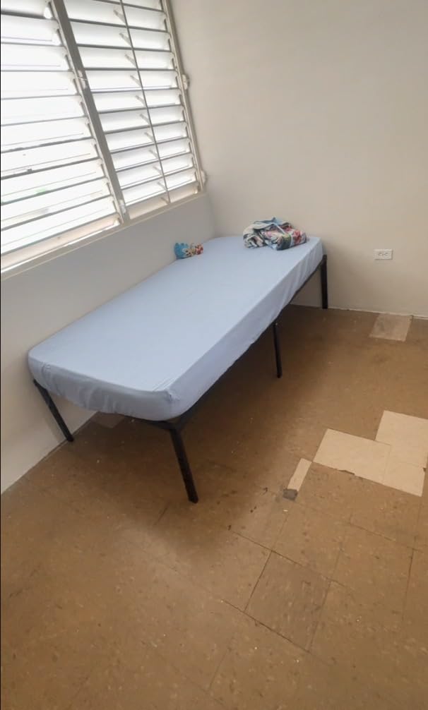 NEW JETO Metal Bed Frame,Queen Size Bed Frame with Storage Space,18 Inch customer photo 2