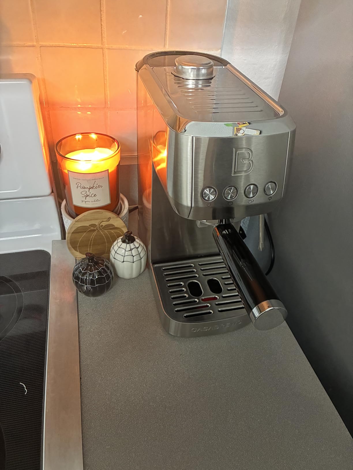 CASABREWS 3700 Essential Stainless Steel Espresso Machine with Steam Wand customer photo 2