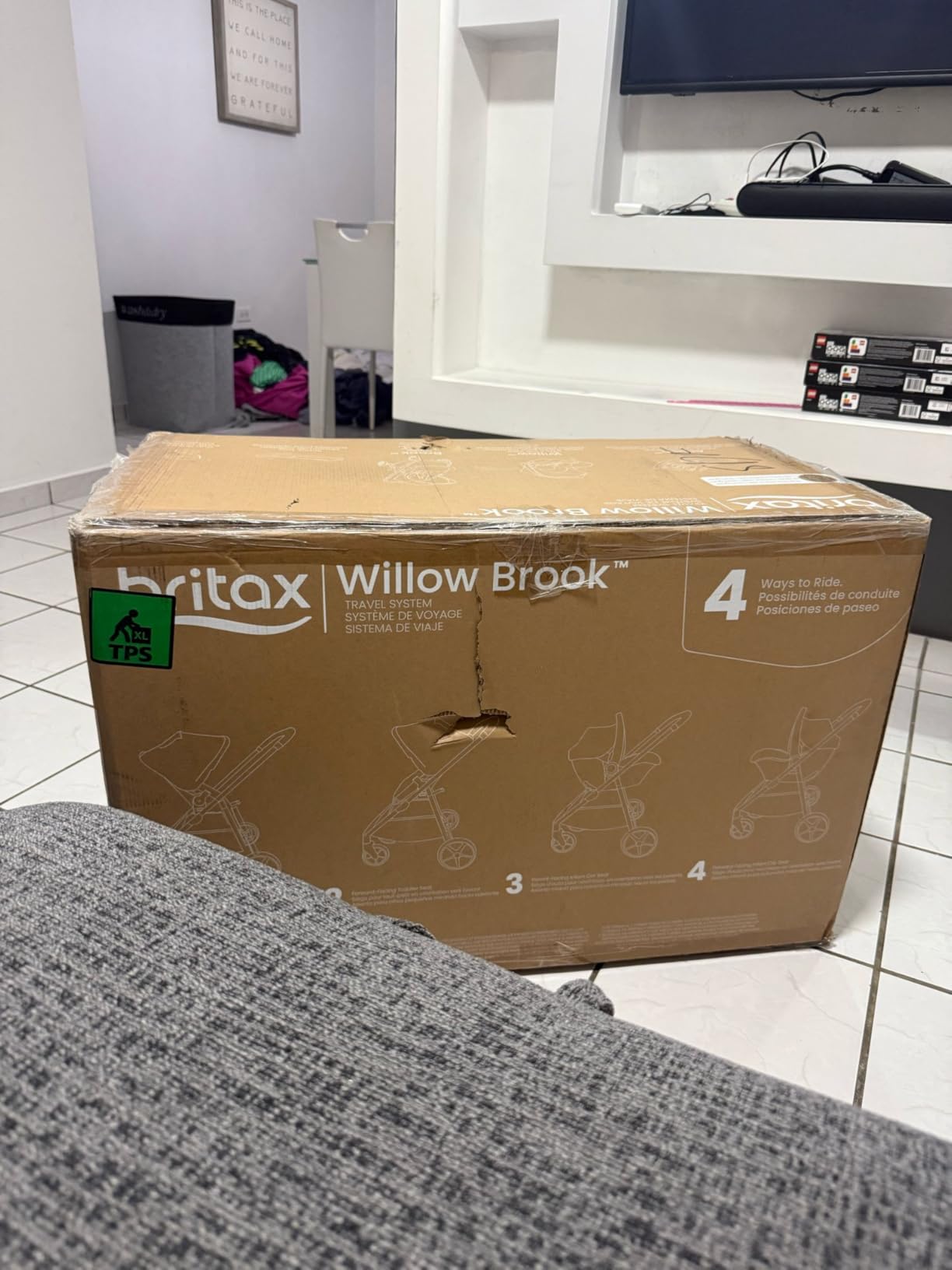 Britax Willow Brook Travel System With Aspen Base — Graphite Glacier customer photo 2