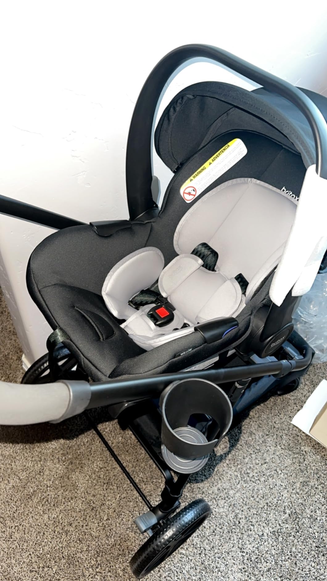 Britax Willow Brook Travel System With Aspen Base — Navy Glacier customer photo 1