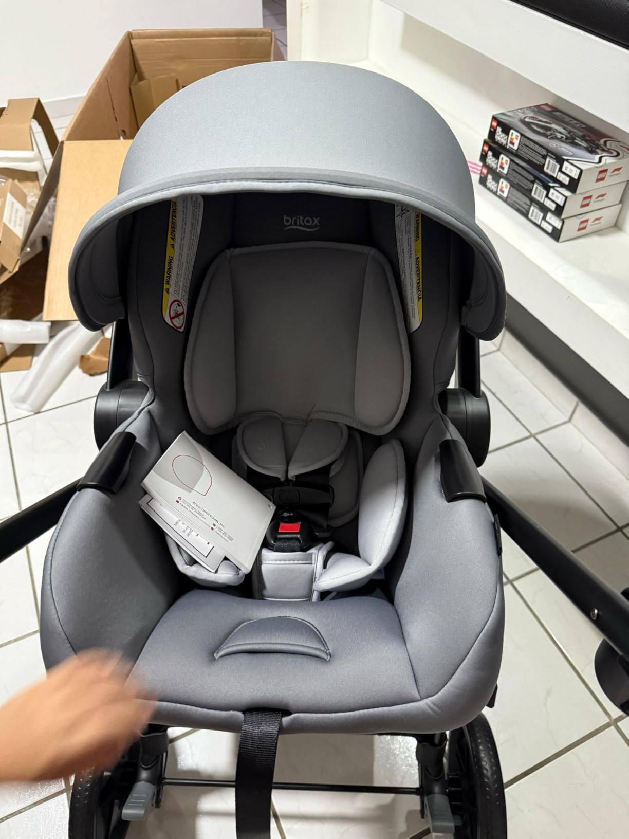 Britax Willow Brook Travel System With Aspen Base — Navy Glacier customer photo 2