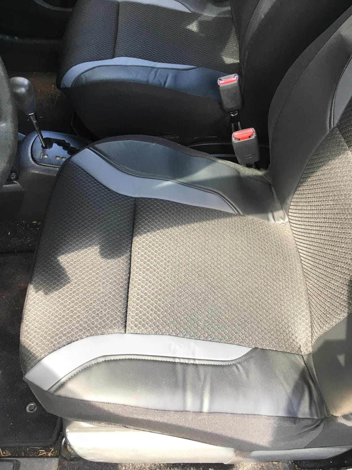 Skechers Memory Foam Car Seat Covers, Air Cool Mesh Thick Seat Covers, Gray Two Front Car Seat Protector, Airbag Compatible, Automotive Comfort & Protection for Most Cars, Van,Trucks, SUV,Grey customer photo 1