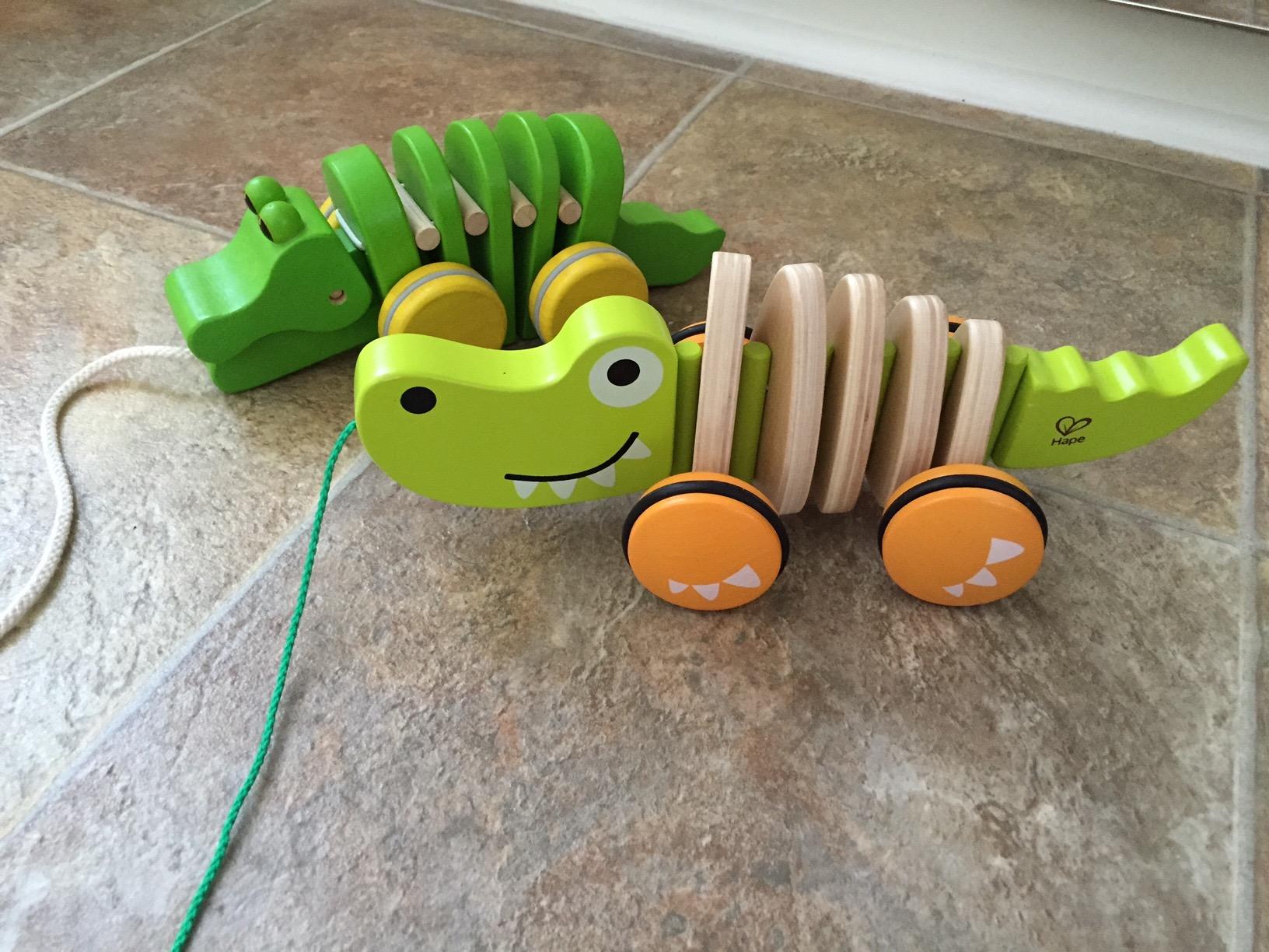 PlanToys® Wooden Pull Along Hedgehog Montessori Toddler Walking Kids Set customer photo 1