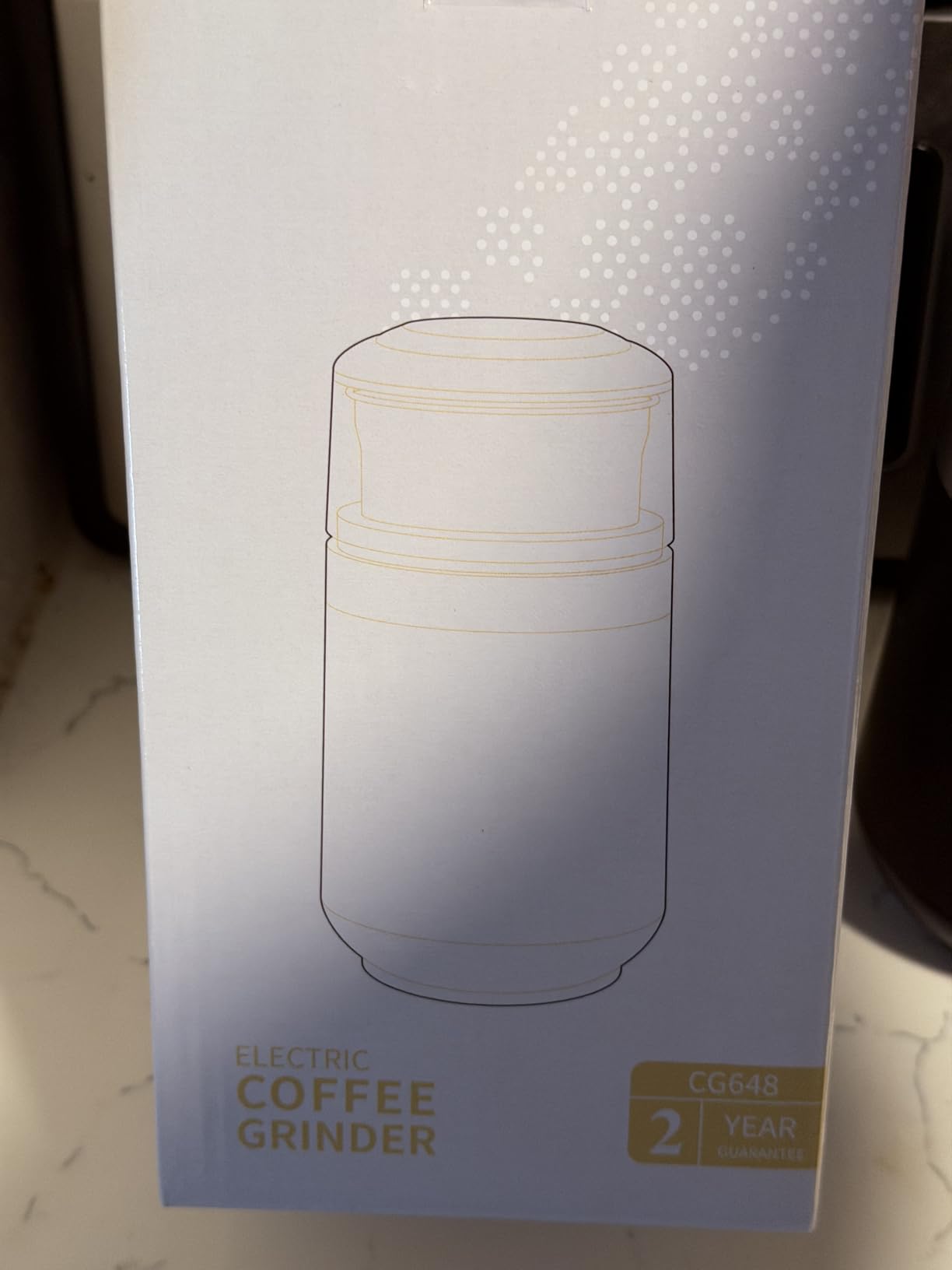 SHARDOR Super Silent Coffee Grinder, Herb, Spice, Electric Coffee Bean & Espresso Grinder with 1 Removable Stainless Steel Bowl customer photo 2