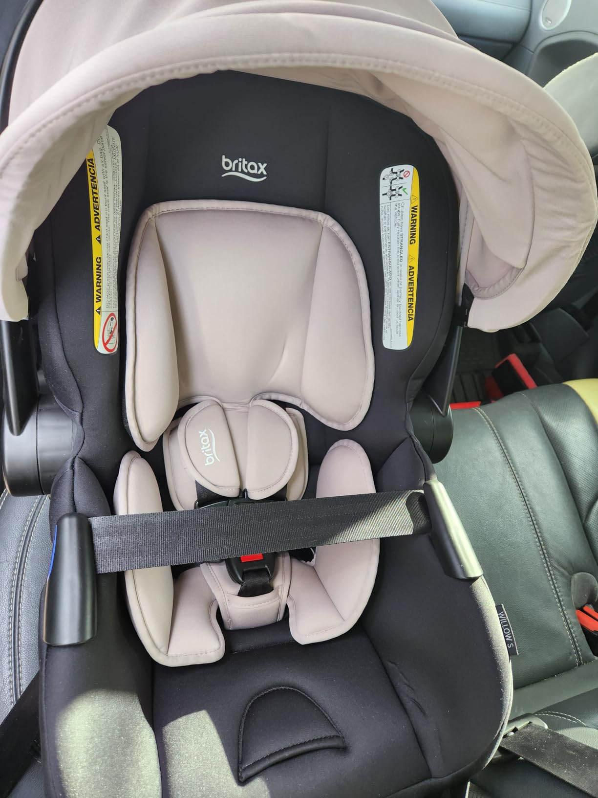 Britax Willow Brook S+ Travel System With Alpine Base — Sand Onyx customer photo 2