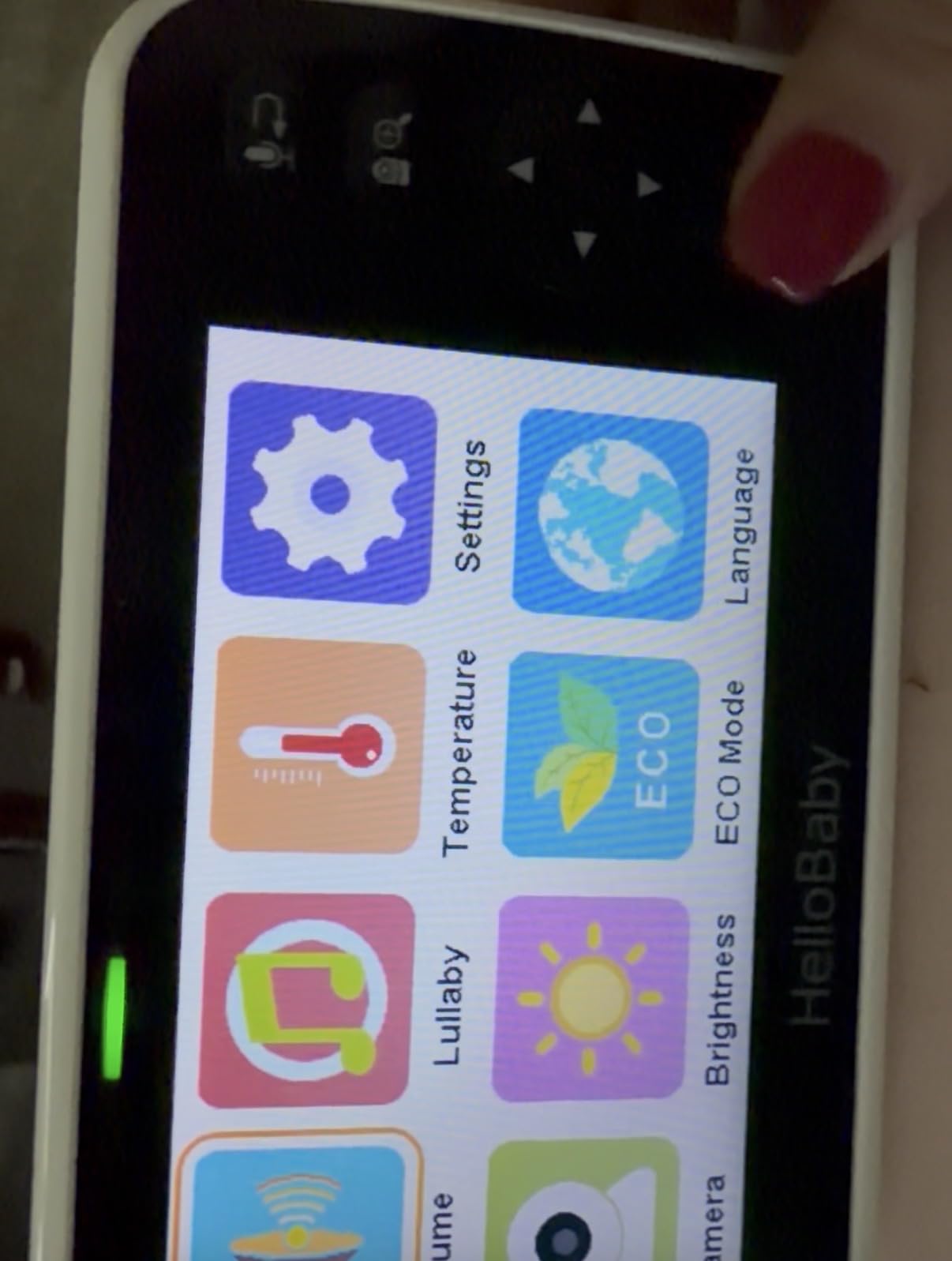 HelloBaby No WiFi Baby Monitor 2 Cameras and Audio HB6550, 5