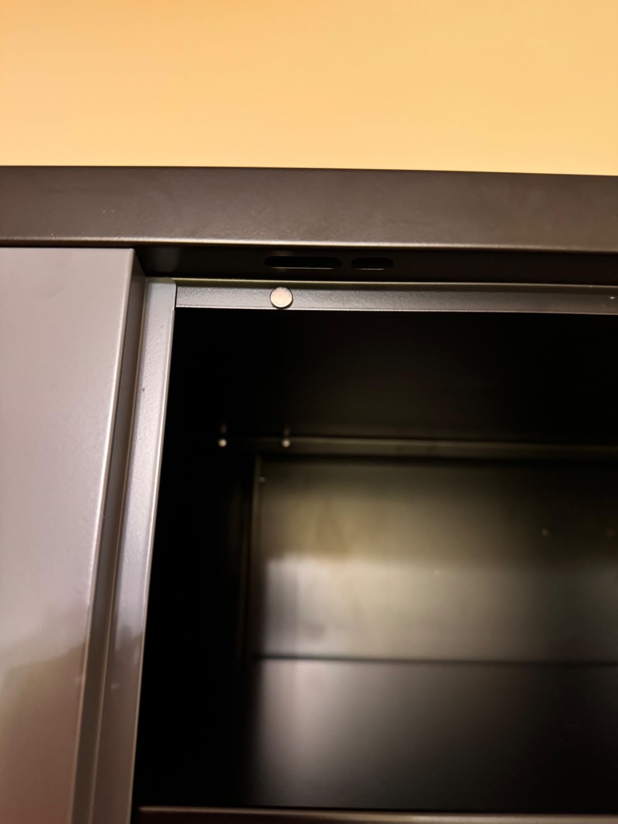 SISESOL Wide & Deep Metal Storage Cabinet with 2 Doors and 5 Adjustable Shelves,72x36x18 Garage Storage Cabinet,Tall Black Locking Metal Cabinets with Lock,Steel Locked Cabinets for Home,Office,Garage customer photo 1