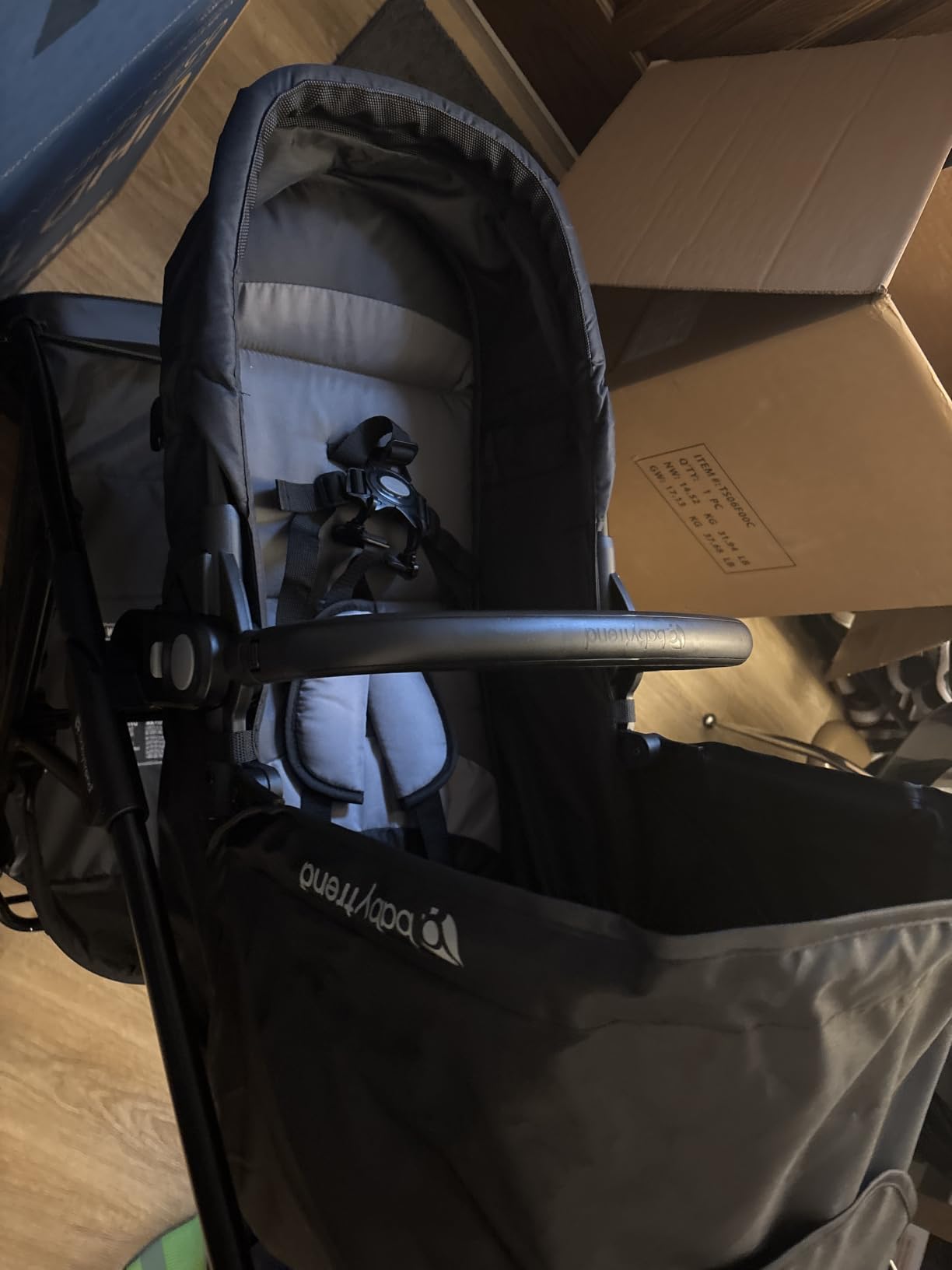 Baby Trend Passport® Switch 6-in-1 Modular Stroller Travel System with EZ-Lift™ Plus Infant Car Seat, Dash Black customer photo 1