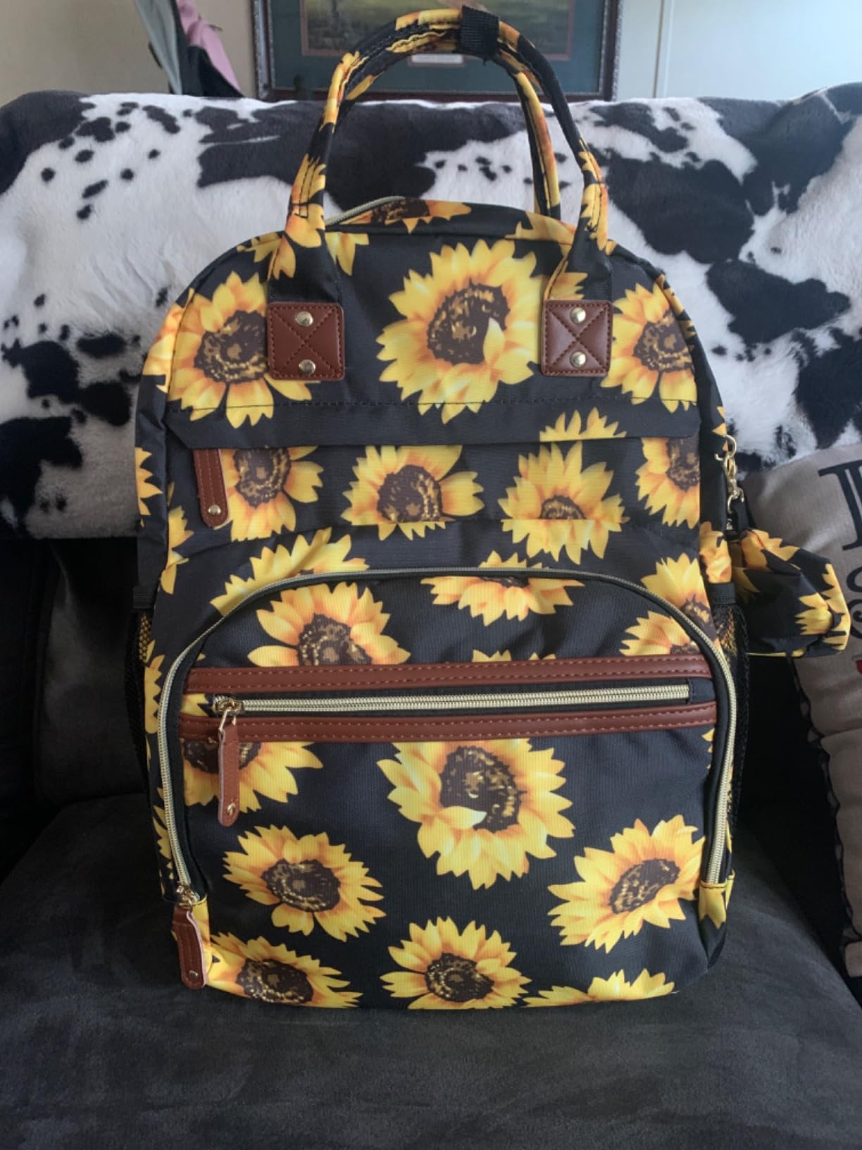 Tuwubi Diaper Bag Backpack, Baby Essentials Travel Tote Bag customer photo 1