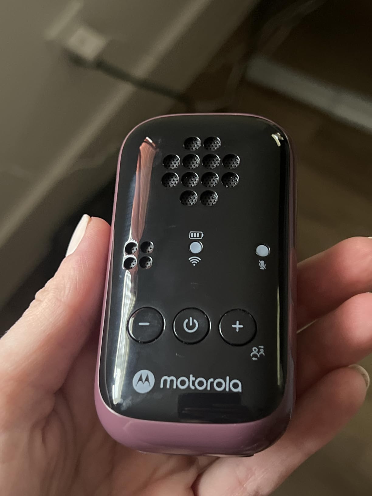 Motorola Nursery Audio Baby Monitor, No WiFi Needed, Two-Way Talk, Portable and Rechargeable, 1500ft Range, HD Sound, Water-Resistant Travel Case, PIP12 customer photo 1