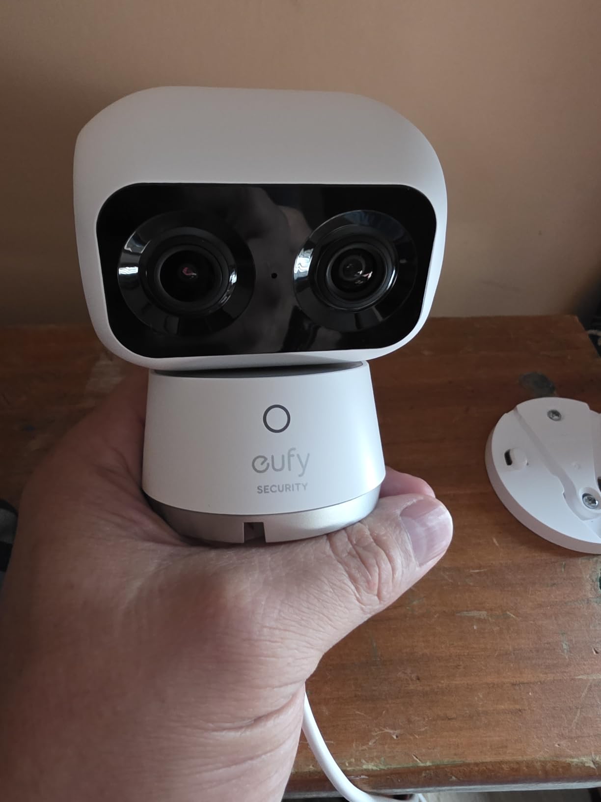 eufy Security 4K Indoor Cam S350, No Subscription, Dual Cameras, 8× Zoom customer photo 2