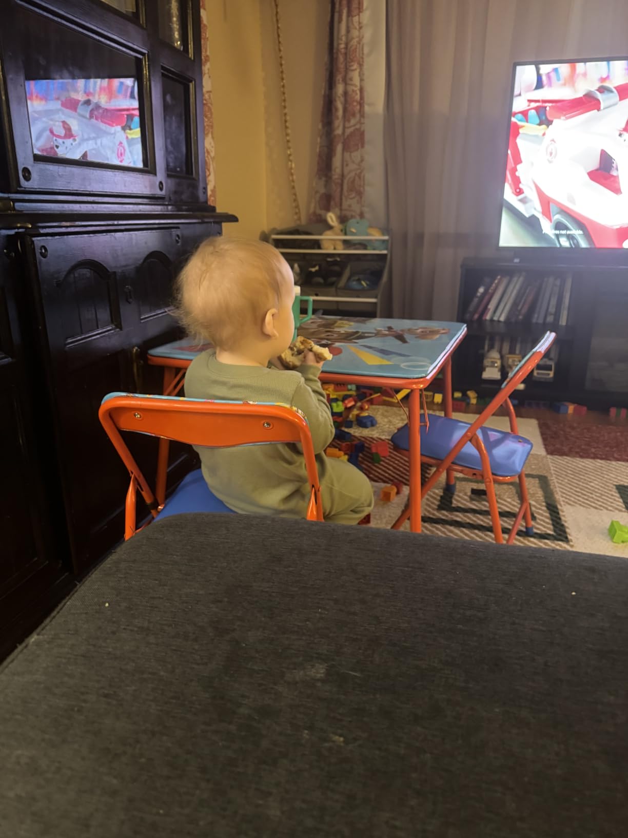 Paw Patrol Kids Table & Chairs Set for Kid and Toddler 36 Months Up to 7 Years, Includes: 1 Table (24