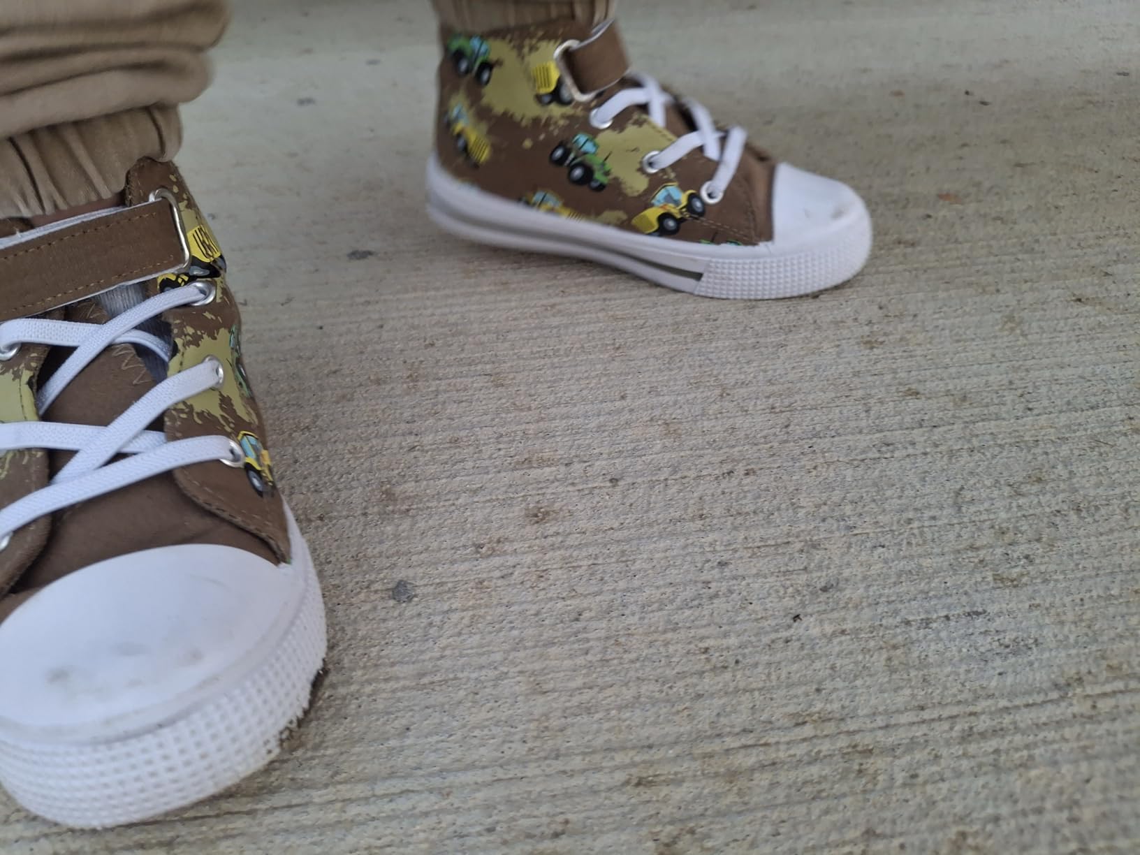 FUNCOO PLUS Toddler High Top Shoes Boys & Girls Sneakers customer photo 1
