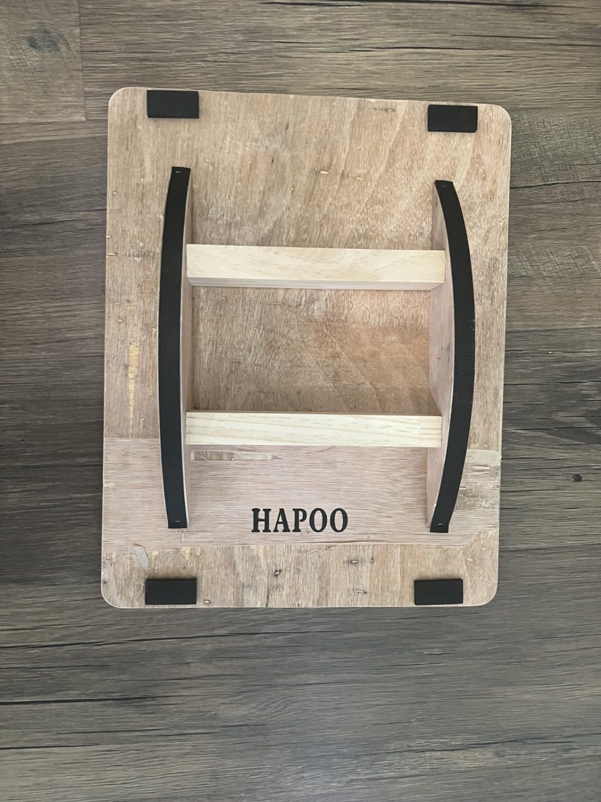 Wooden Wobble Board for Adults - Anti-Slip Balance Board for Stand-Desk Core Strength Therapy customer photo 1