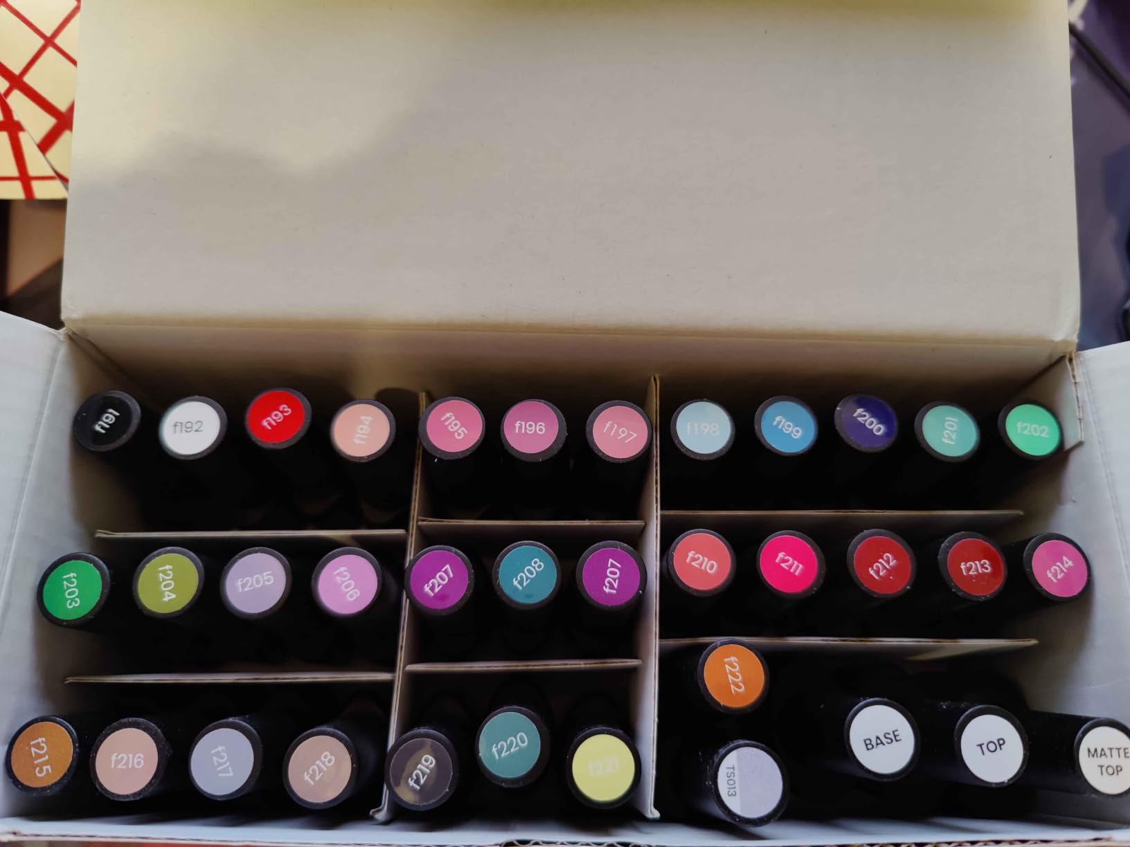 Beetles Gel Nail Polish Kit with U V Light - 80Pcs 55 Colors Gel Nail Kit customer photo 2