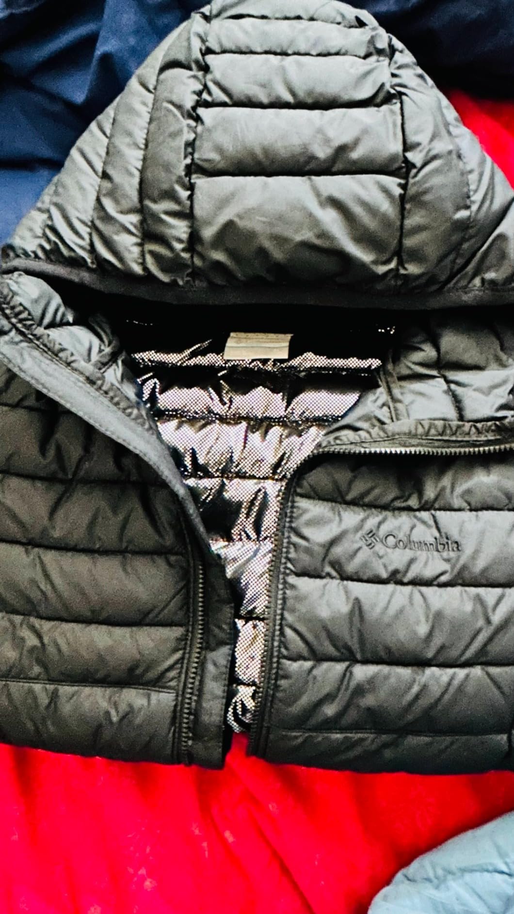 Columbia Kids Powder Lite™ II Hooded Jacket (Little Kid/Big Kid) customer photo 2