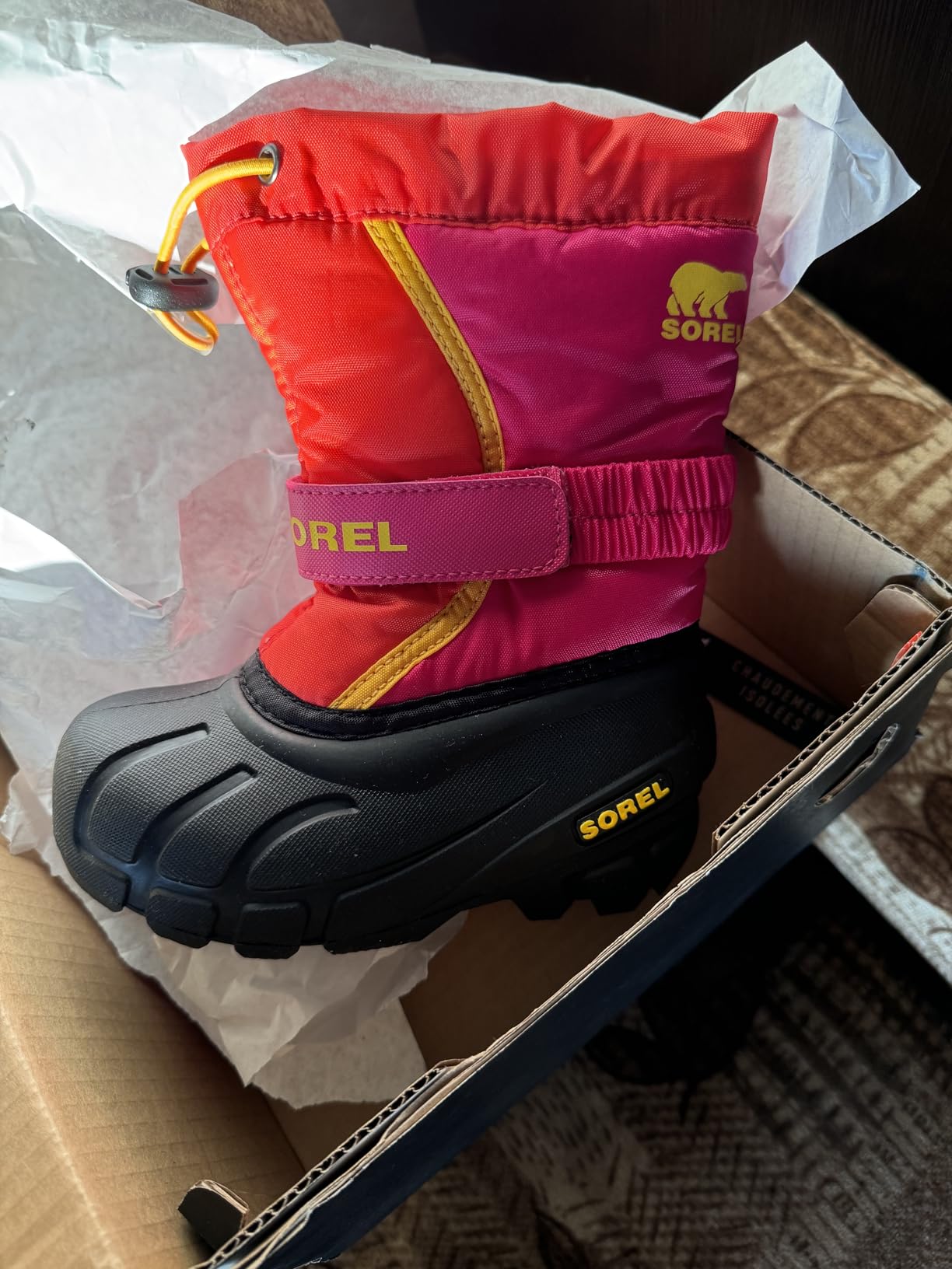 SOREL - Youth Flurry Winter Snow Boots for Kids customer photo 1