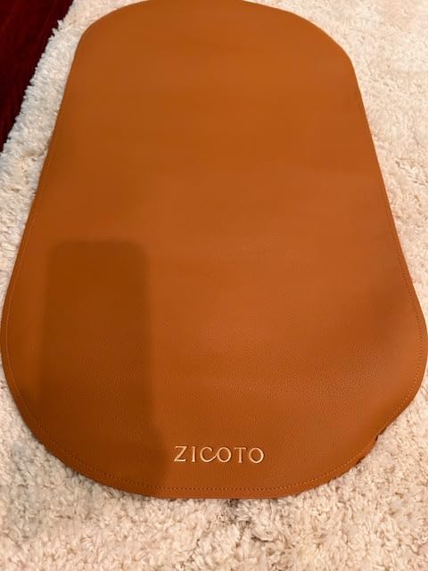 Beautiful Baby Diaper Changing Mat Made of Vegan Leather - Soft & Foldable customer photo 2