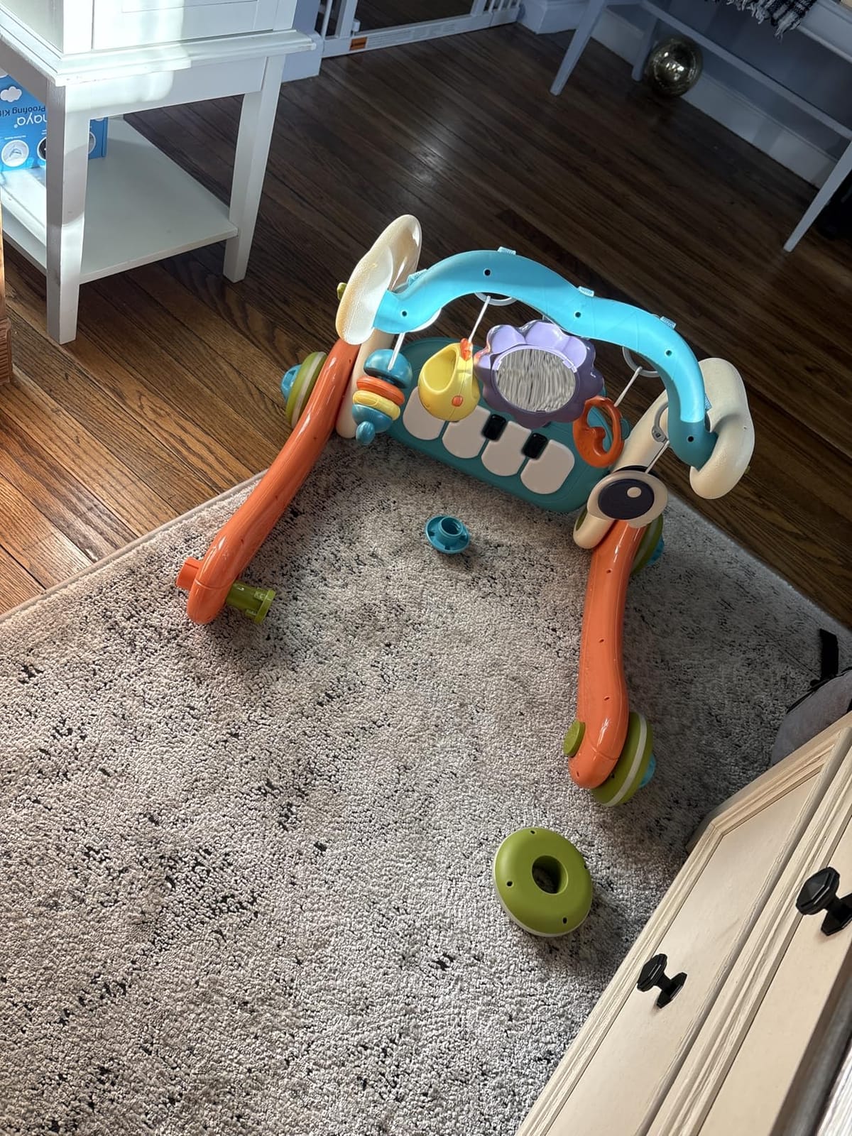 3 in 1 Baby Activity Gym Center with Music & Light，Play Mat for Baby 0 M+ customer photo 1