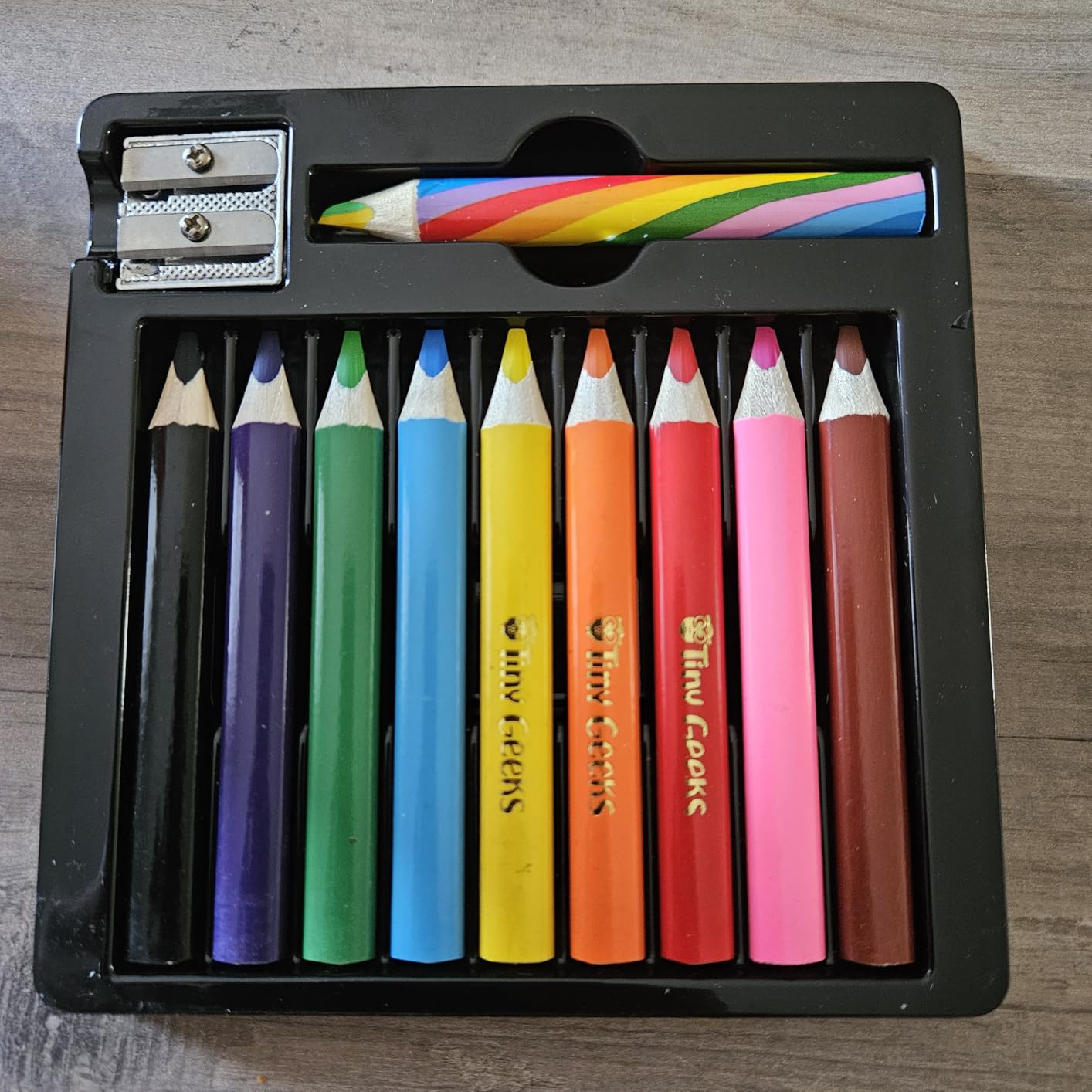 Jumbo Fat Triangle Colored Pencils for Kids, Toddler Pencils Set of 10 customer photo 1