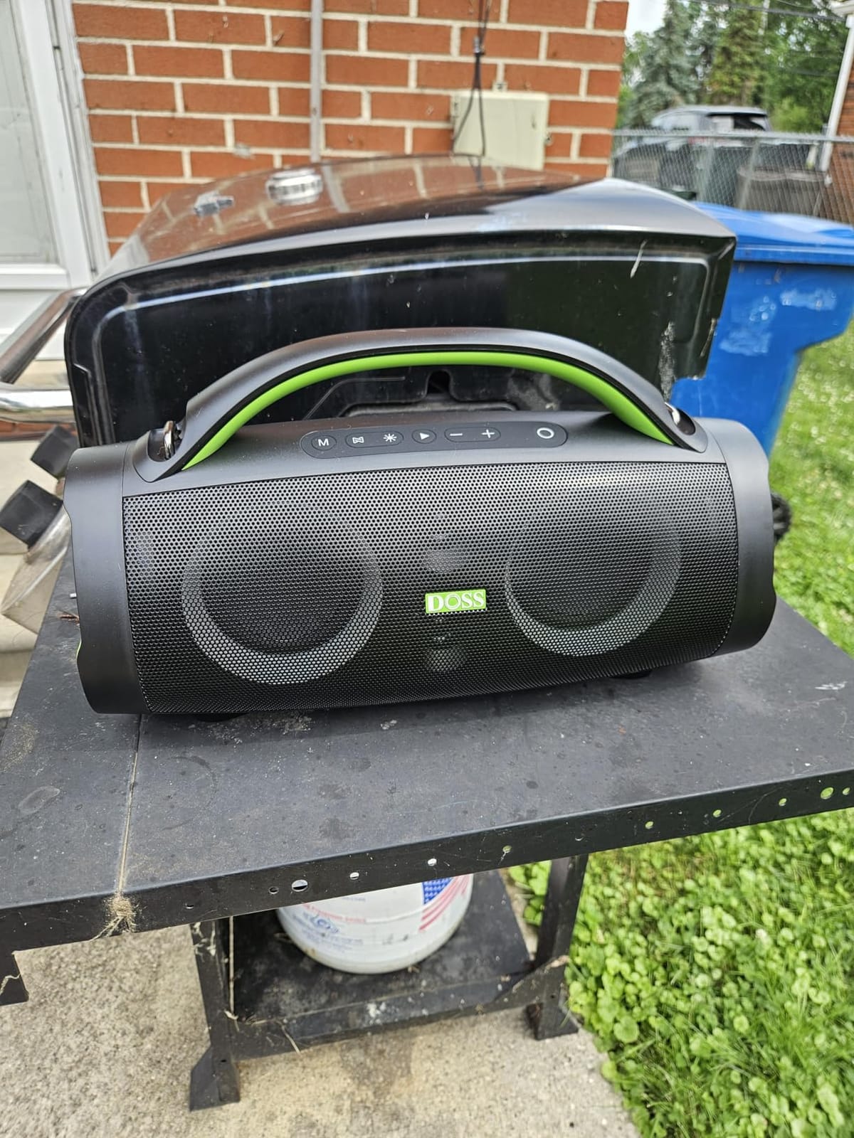 DOSS Extreme Boom Pro 100W Loud Outdoor Speaker, IPX6 Waterproof for Beach customer photo 2