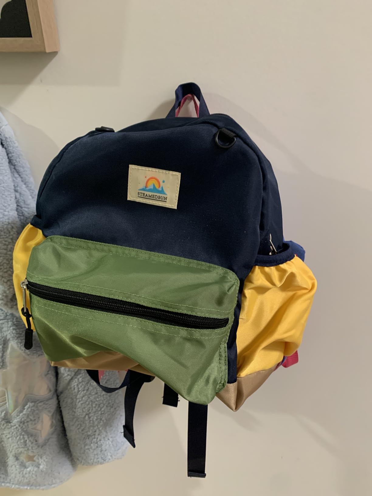 STEAMEDBUN Toddler Backpack for Boys 2-4: Kids Backpack Boys Girls - Preschool Kindergarten Daycare Backpacks - 12 inch customer photo 2