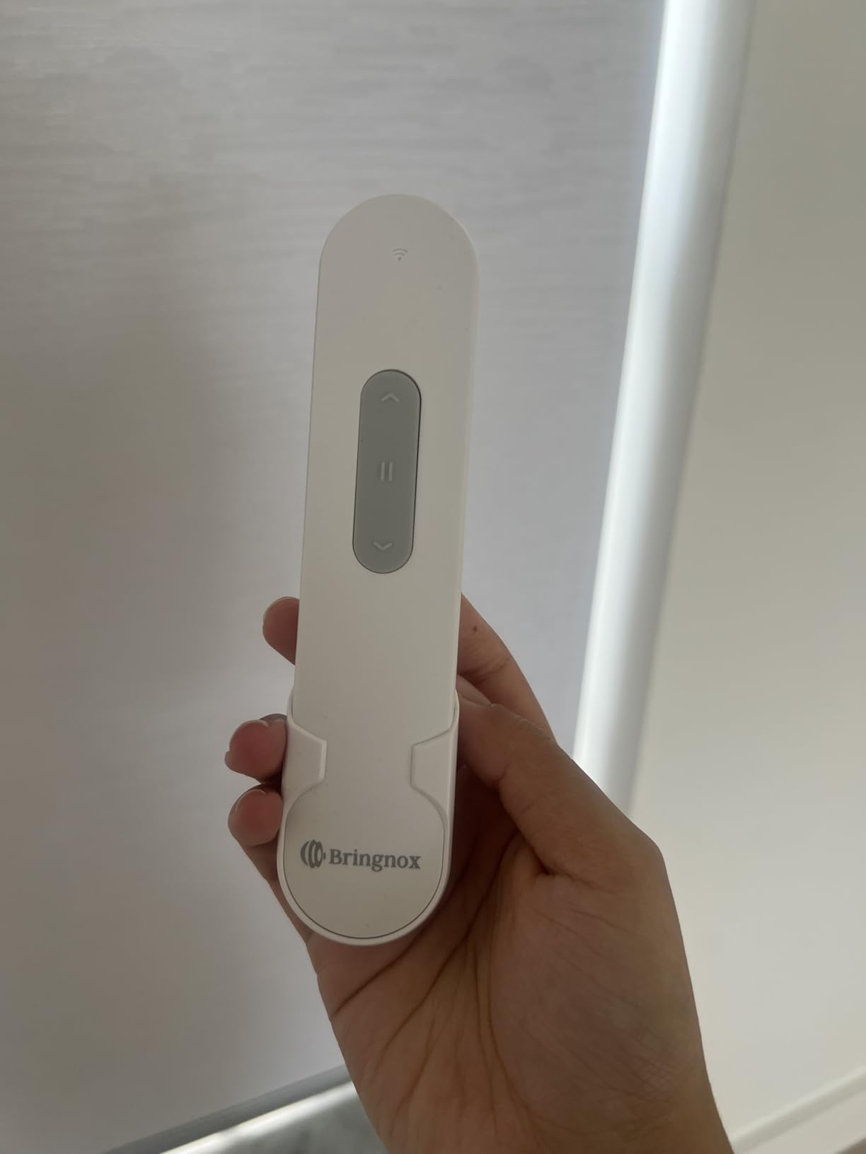 Bringnox Motorized Blinds with Remote, 100% Blackout, Voice Controlled customer photo 1