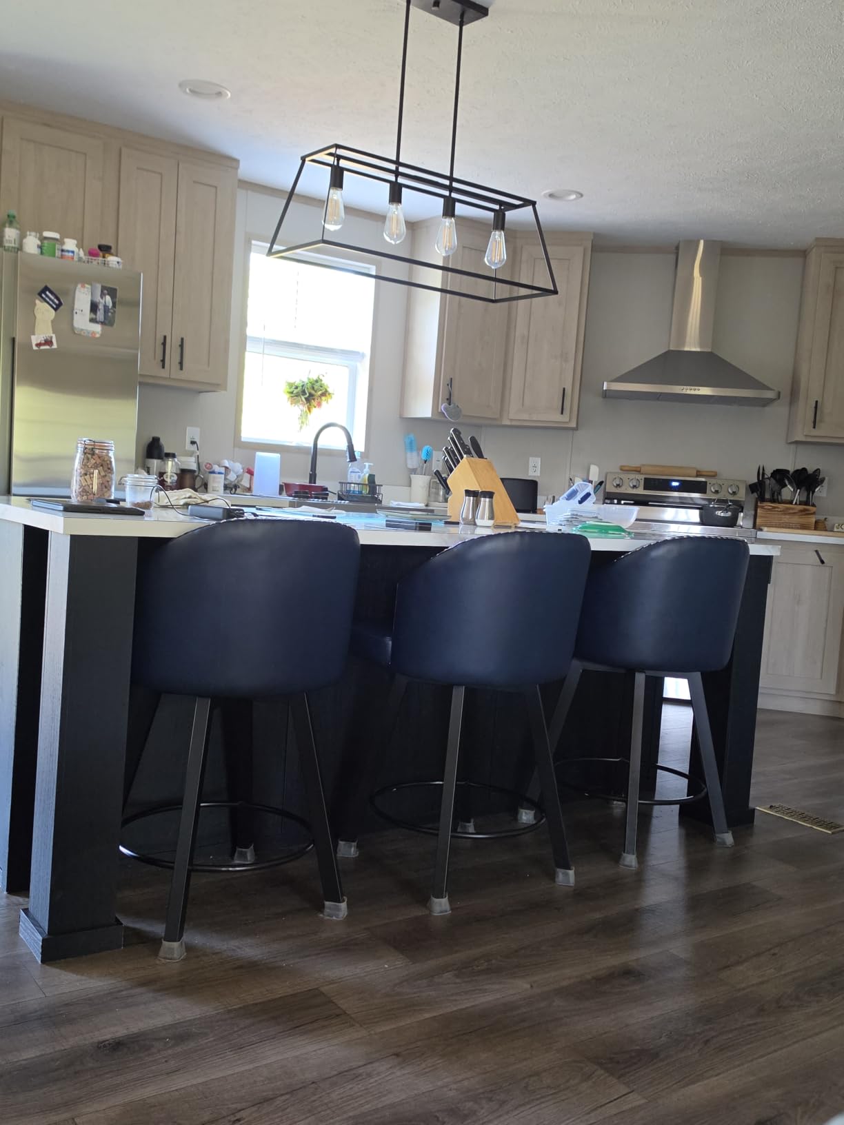 Cozyman Counter Height Bar Stools Set of 4, 26