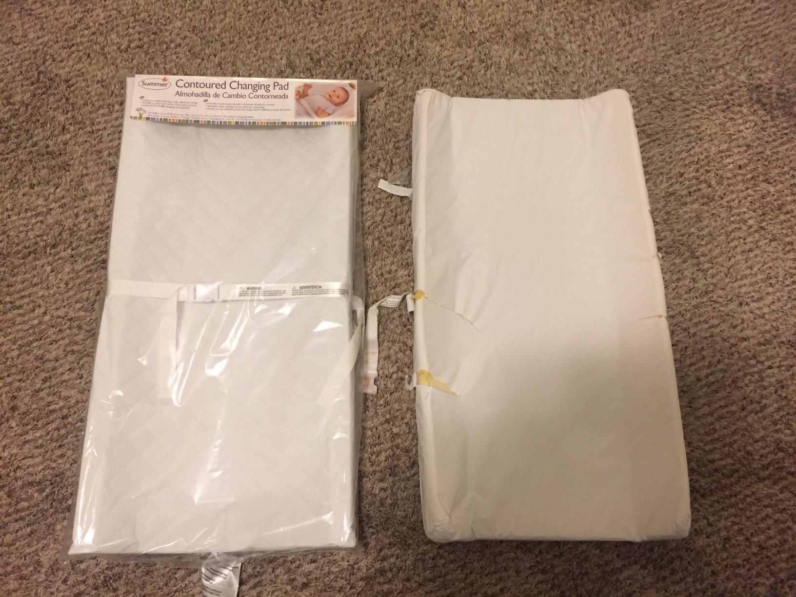 Ingenuity Contoured Changing Pad – Includes Waterproof Changing Liner and Safety Fastening Strap with Quick-Release Buckle customer photo 1