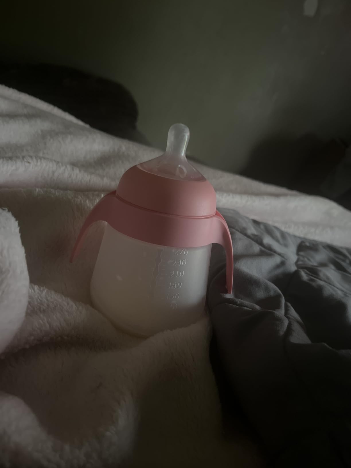 Nanobebe Flexy Silicone Baby Bottle, Anti-Colic, Natural Feel, Non-Collapsing Nipple, Non-Tip Stable Base, Easy to Clean 2-Pack, Sage, 5 oz customer photo 2