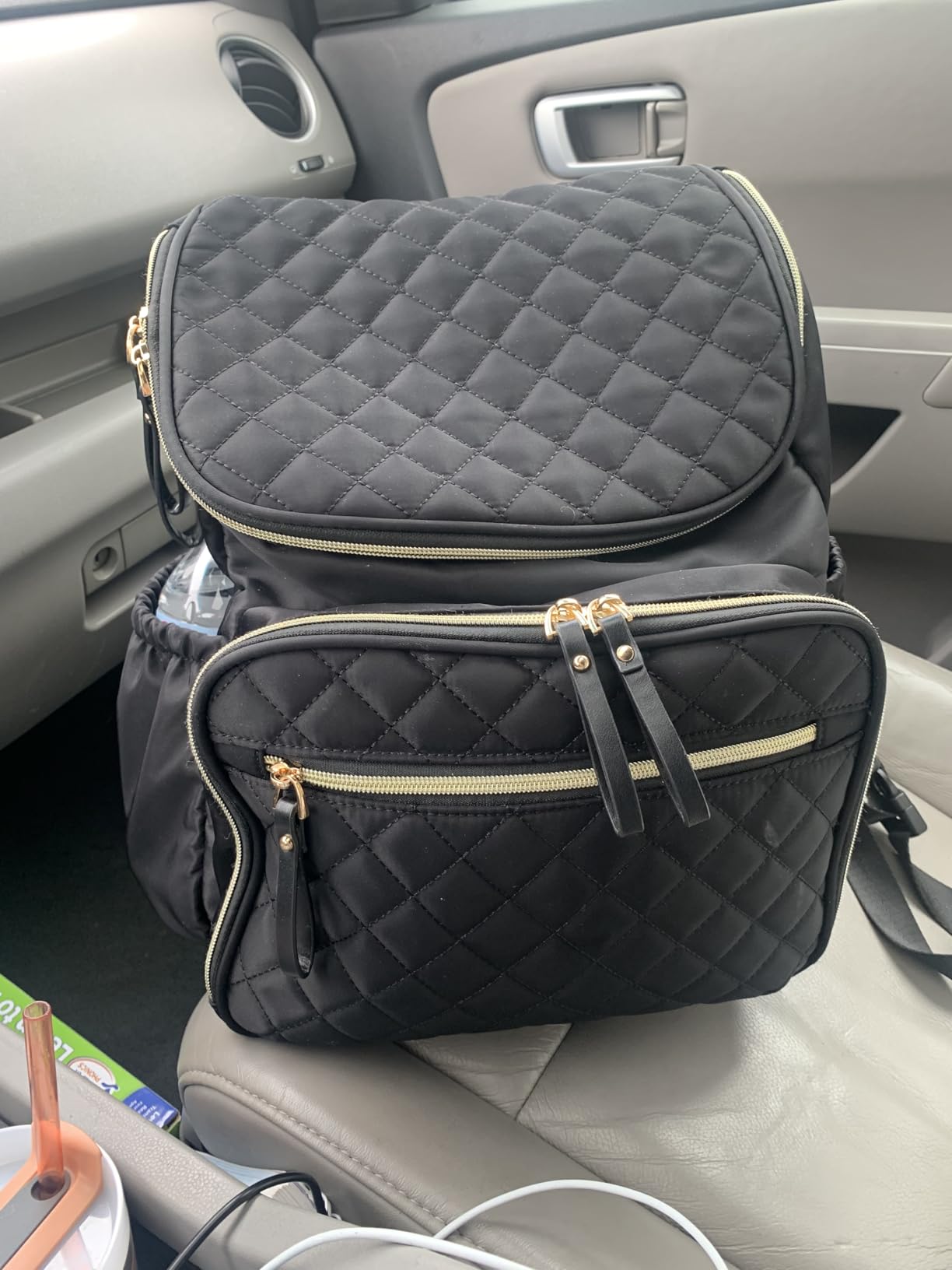 LORADI Lightweight Diaper Bag Backpack, Medium customer photo 1