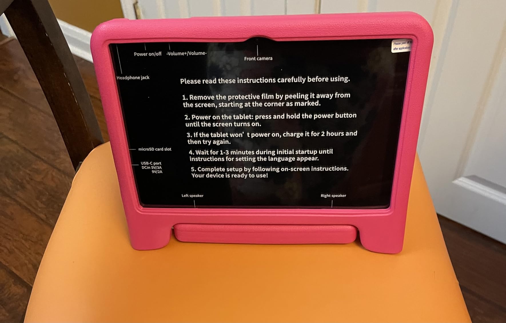 COLORROOM 2026 Upgraded Android 15 Tablet, 10inch Kids Tablet, Octa-core CPU, 10GB+64GB+1TB Expand Tablets for Kids with Kids Space, Parental Control, 6000mAh Big Battery,Touchscreen Tableta,Blue customer photo 1