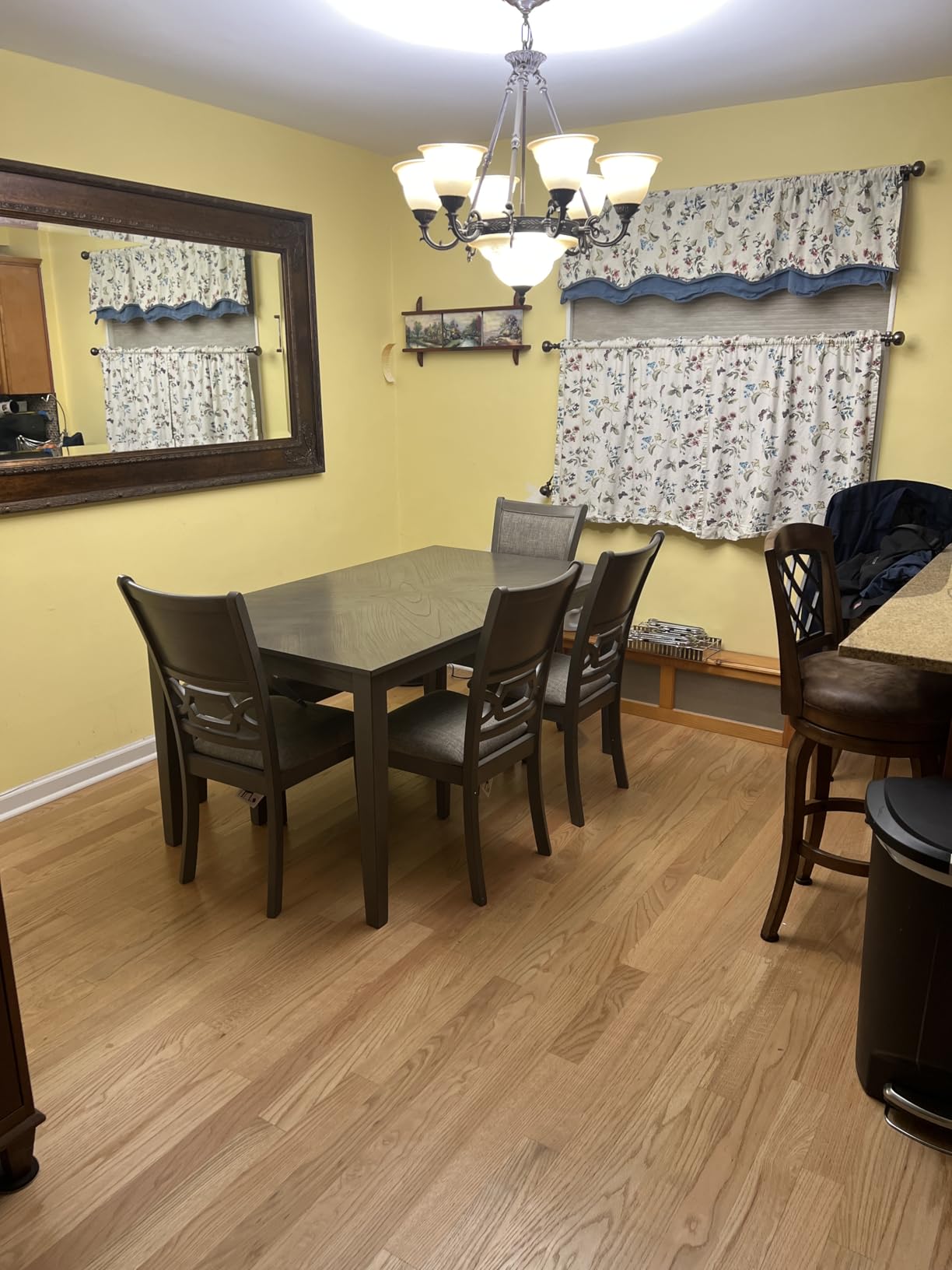Signature Design by Ashley Langwest 6-Piece Dining Table Set with Bench customer photo 2