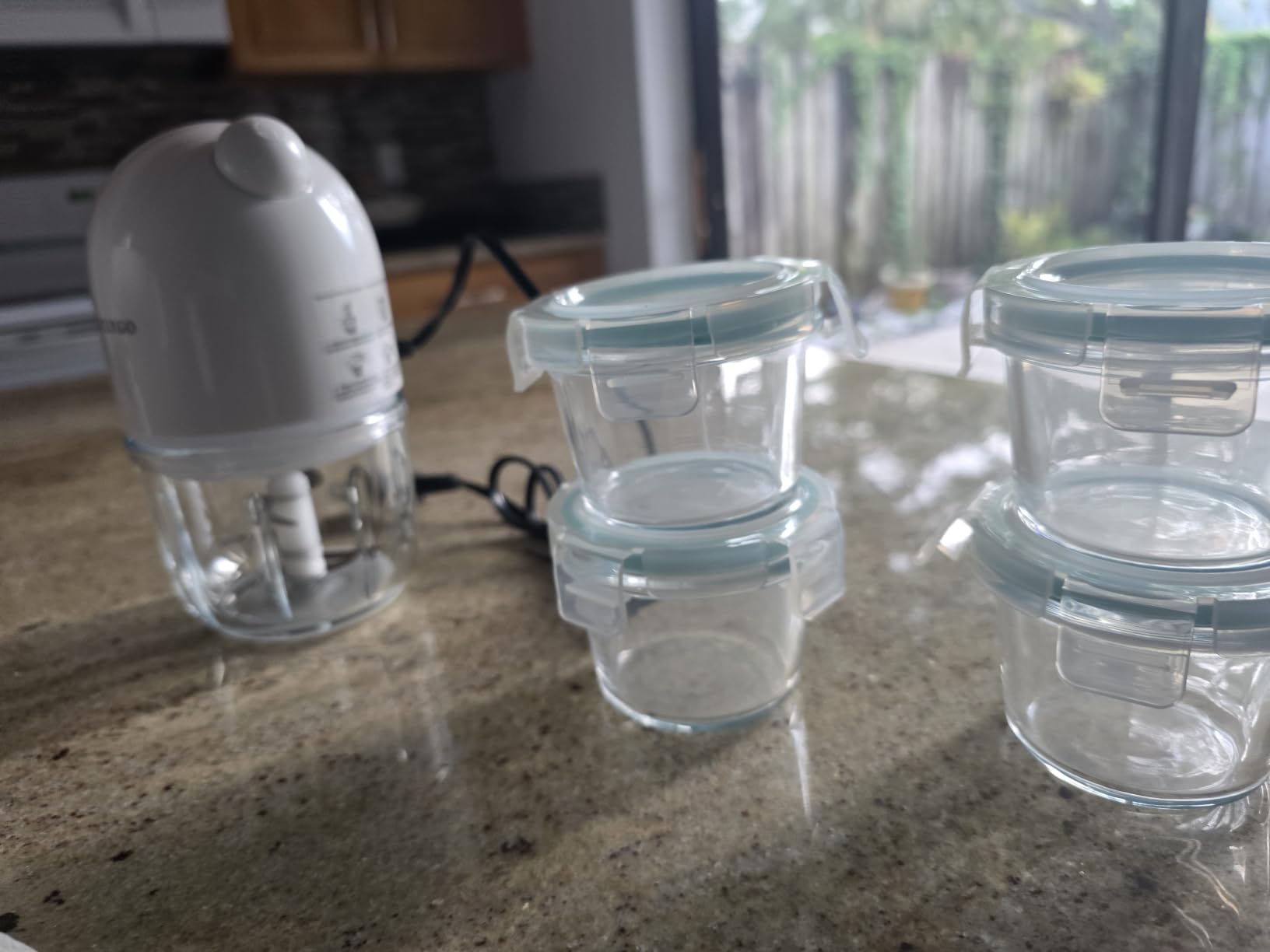 Baby Food Blender, Baby Food Maker & Food Processor, Medium, White customer photo 2